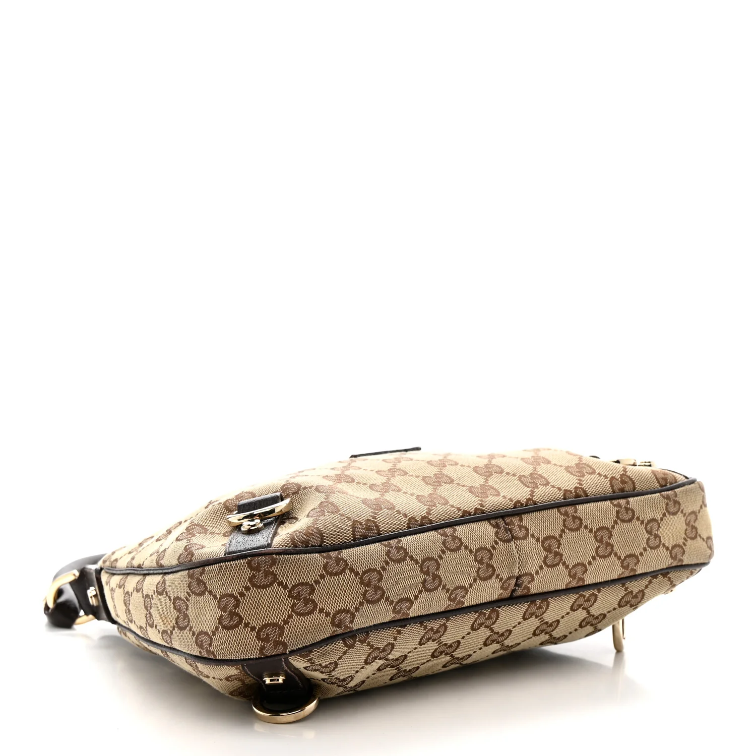 Monogram Medium Abbey D Ring Hobo Brown - Image 4