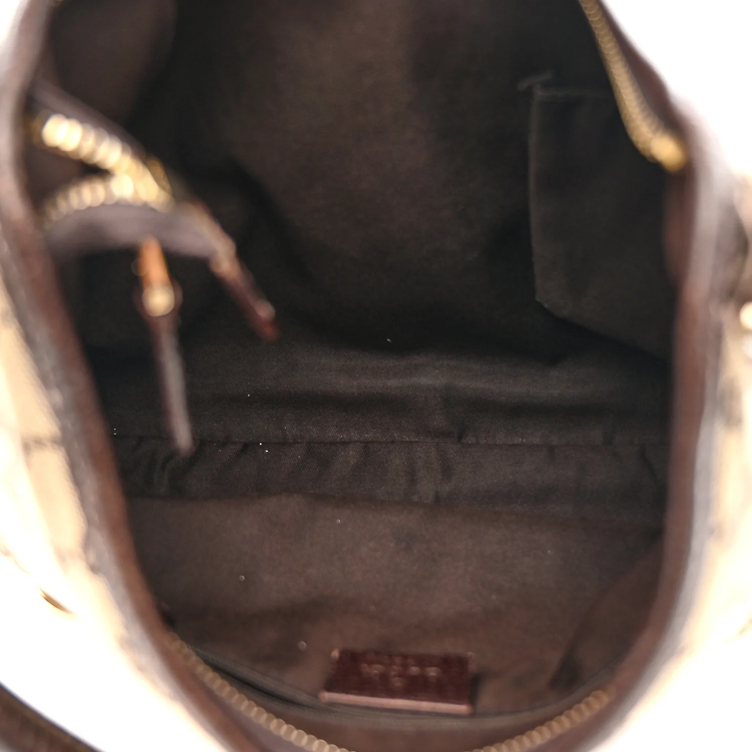 Monogram Medium Abbey D Ring Hobo Brown - Image 5