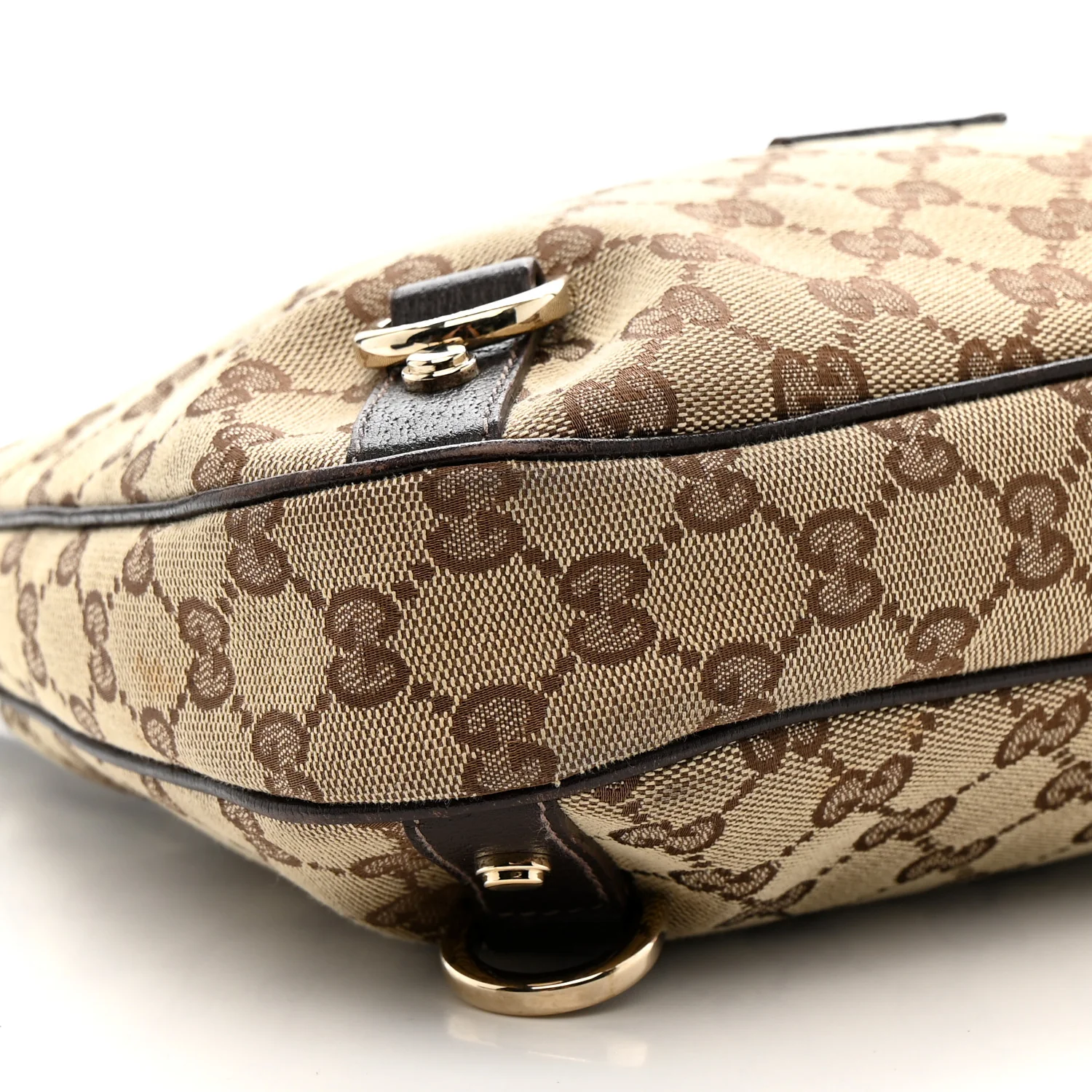 Monogram Medium Abbey D Ring Hobo Brown - Image 9