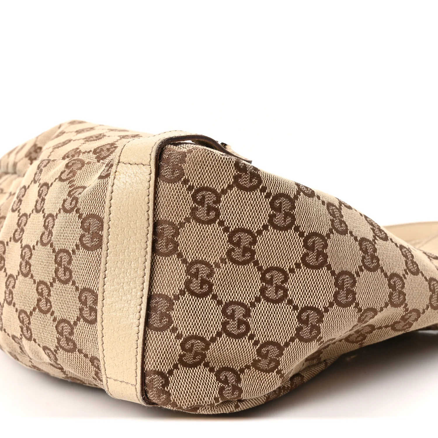 Monogram Medium Abbey Shoulder Bag Off White - Image 10