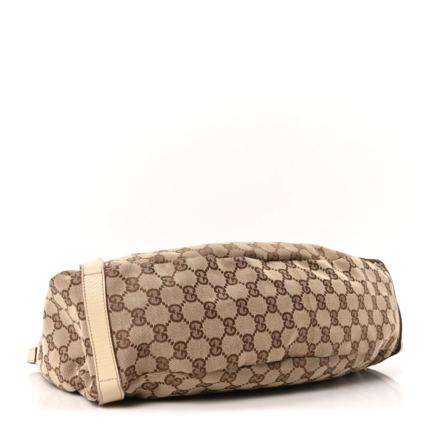 Monogram Medium Abbey Shoulder Bag Off White - Image 4