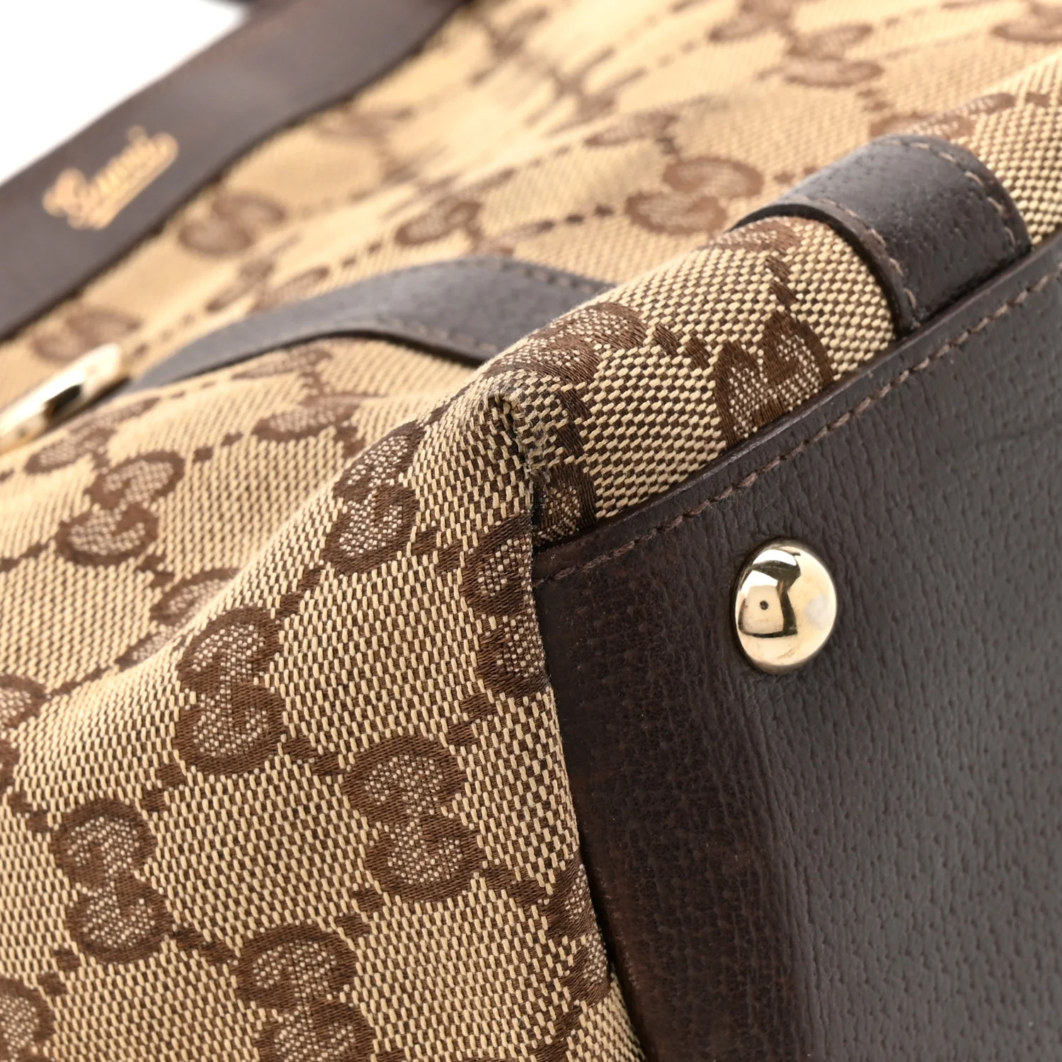 Monogram Medium Abbey Tote Brown - Image 14