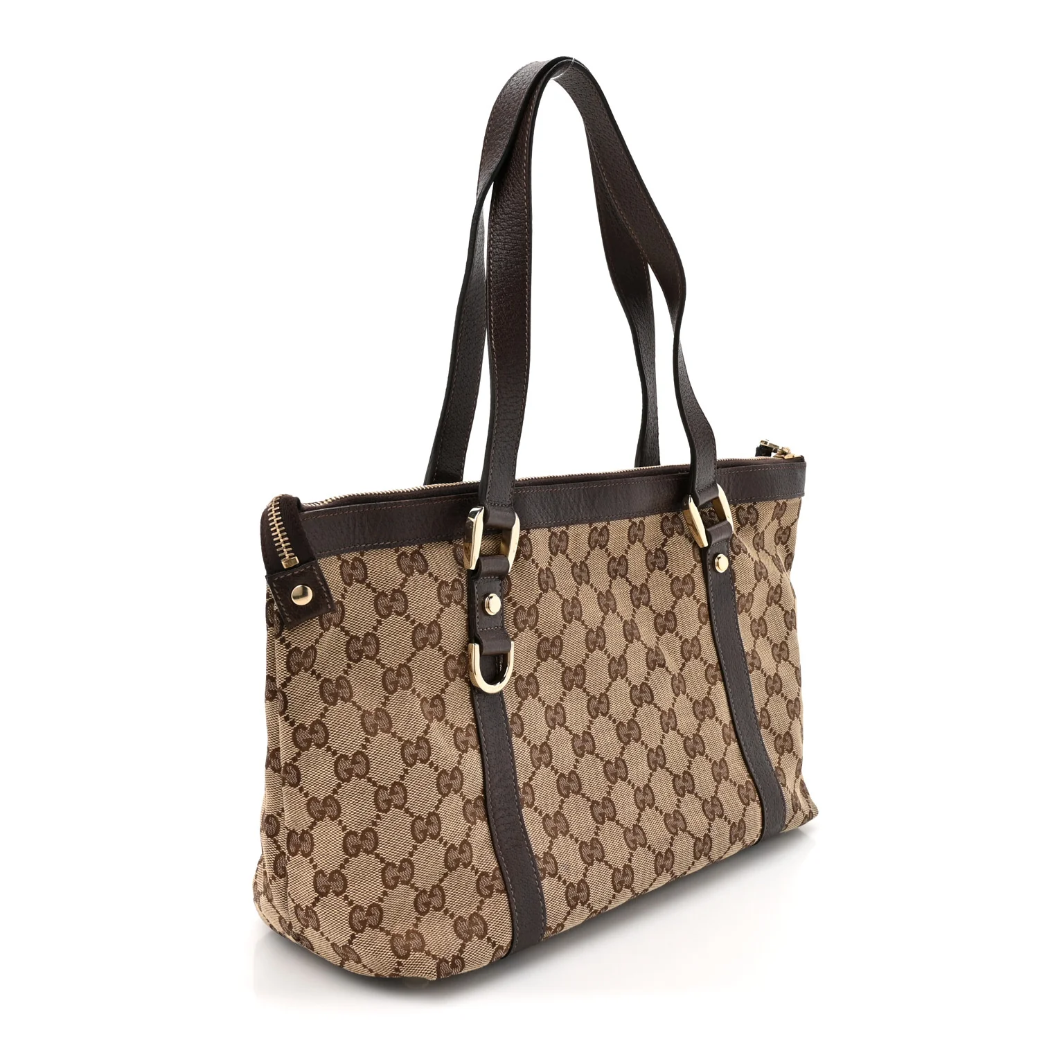 Monogram Medium Abbey Tote Brown - Image 3