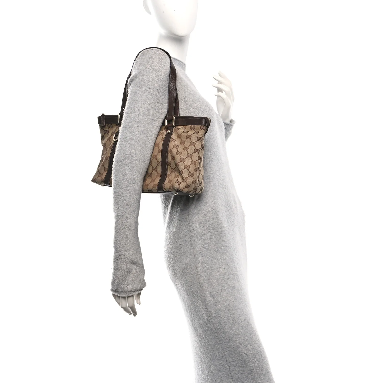 Monogram Medium Abbey Tote Brown - Image 2