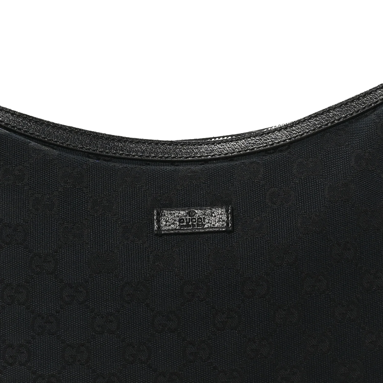 Monogram Medium Half Moon Hobo Black - Image 8