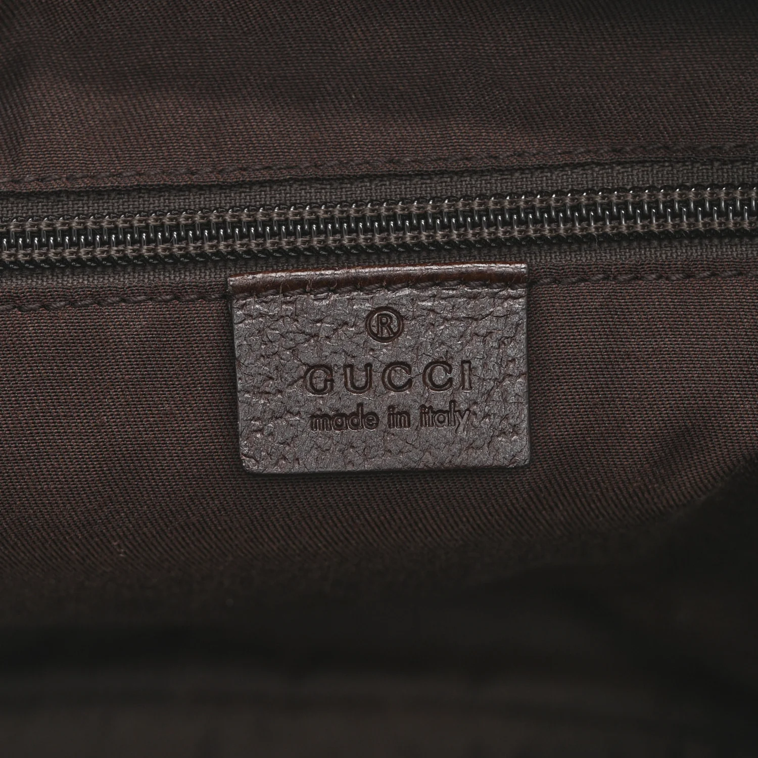 Monogram Medium Half Moon Hobo Dark Brown - Image 6