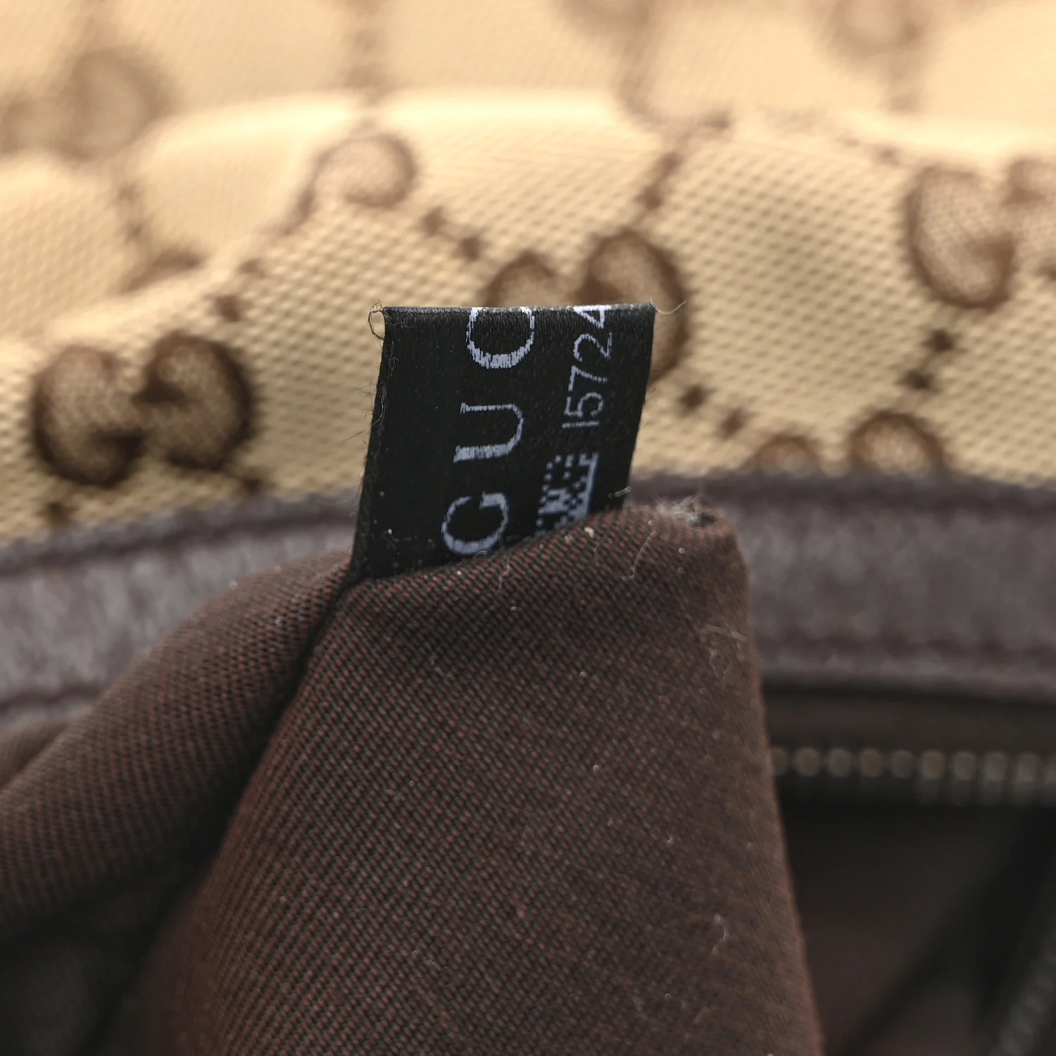 Monogram Medium Half Moon Hobo Dark Brown - Image 8