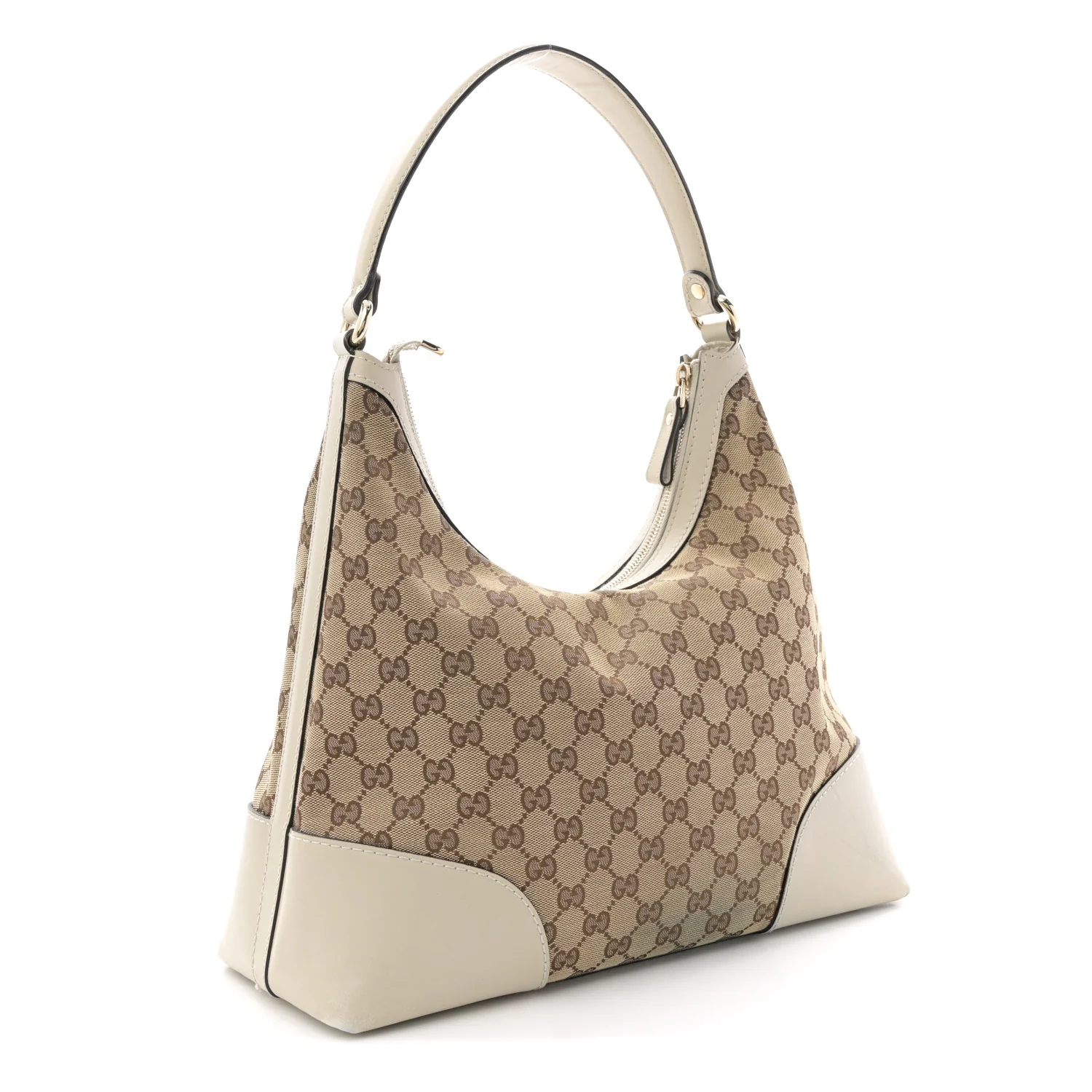 Monogram Medium Lovely Heart Hobo Off White - Image 3