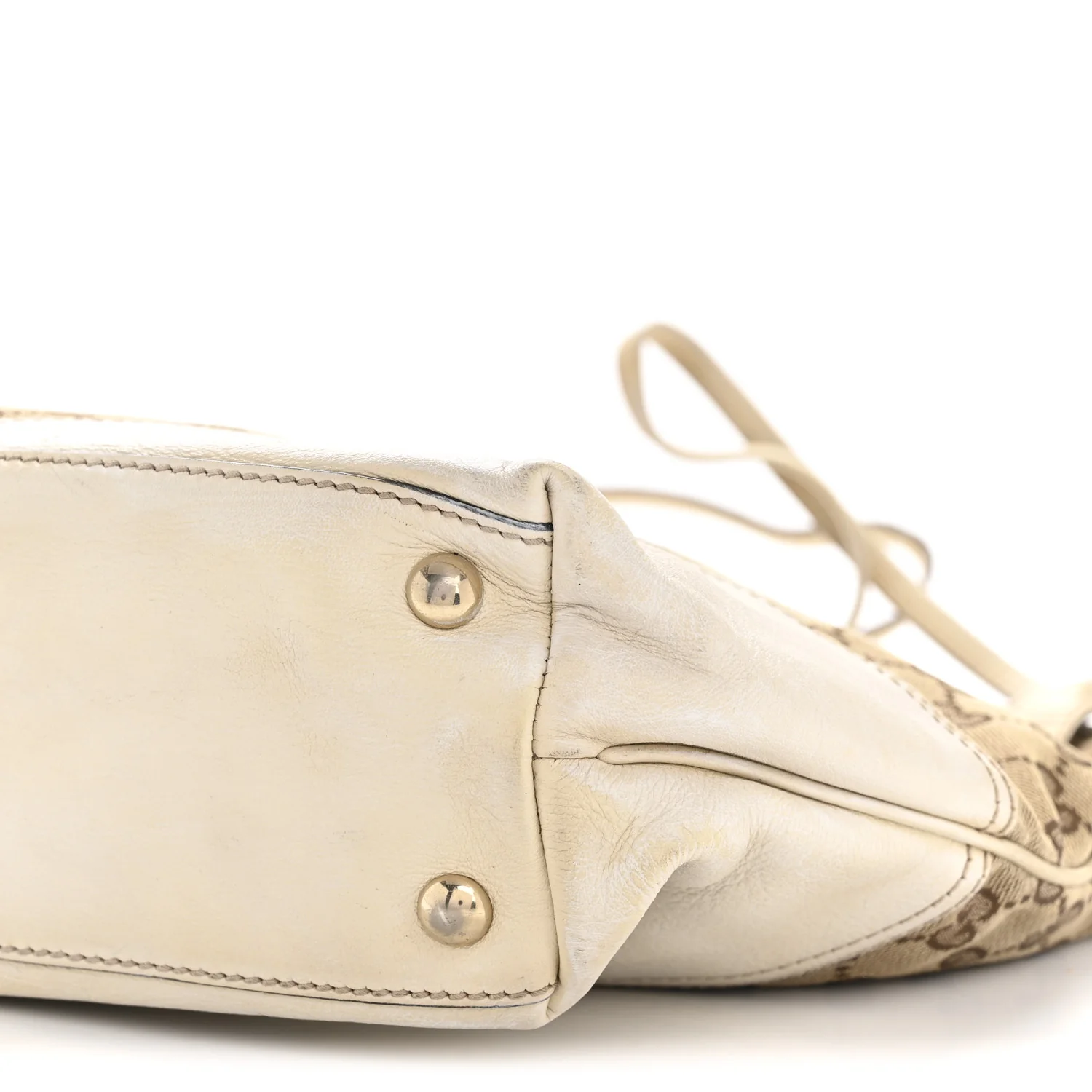 Monogram Medium New Britt Hobo Tote Off White - Image 10