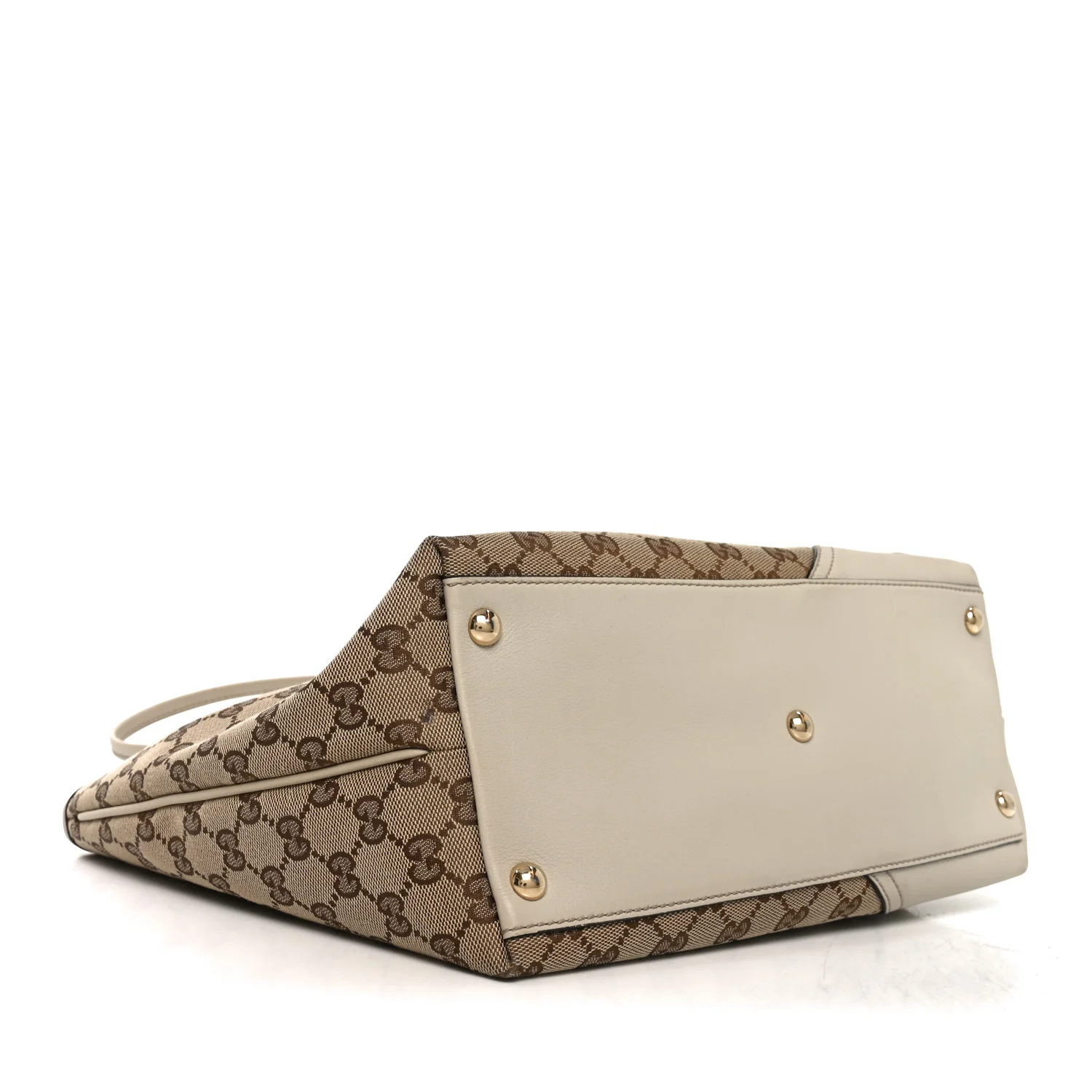 Monogram Medium New Britt Tote Off White - Image 4