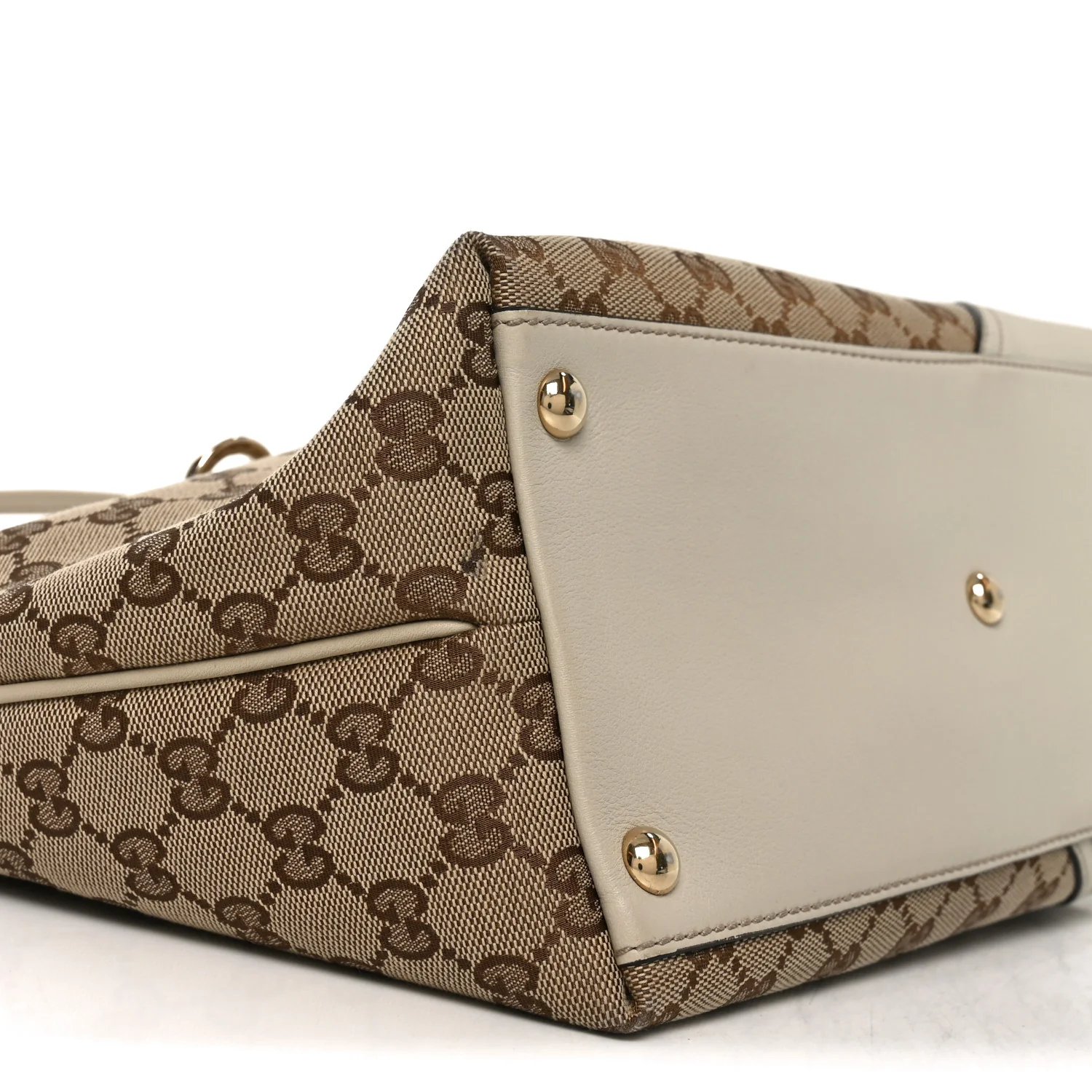 Monogram Medium New Britt Tote Off White - Image 9