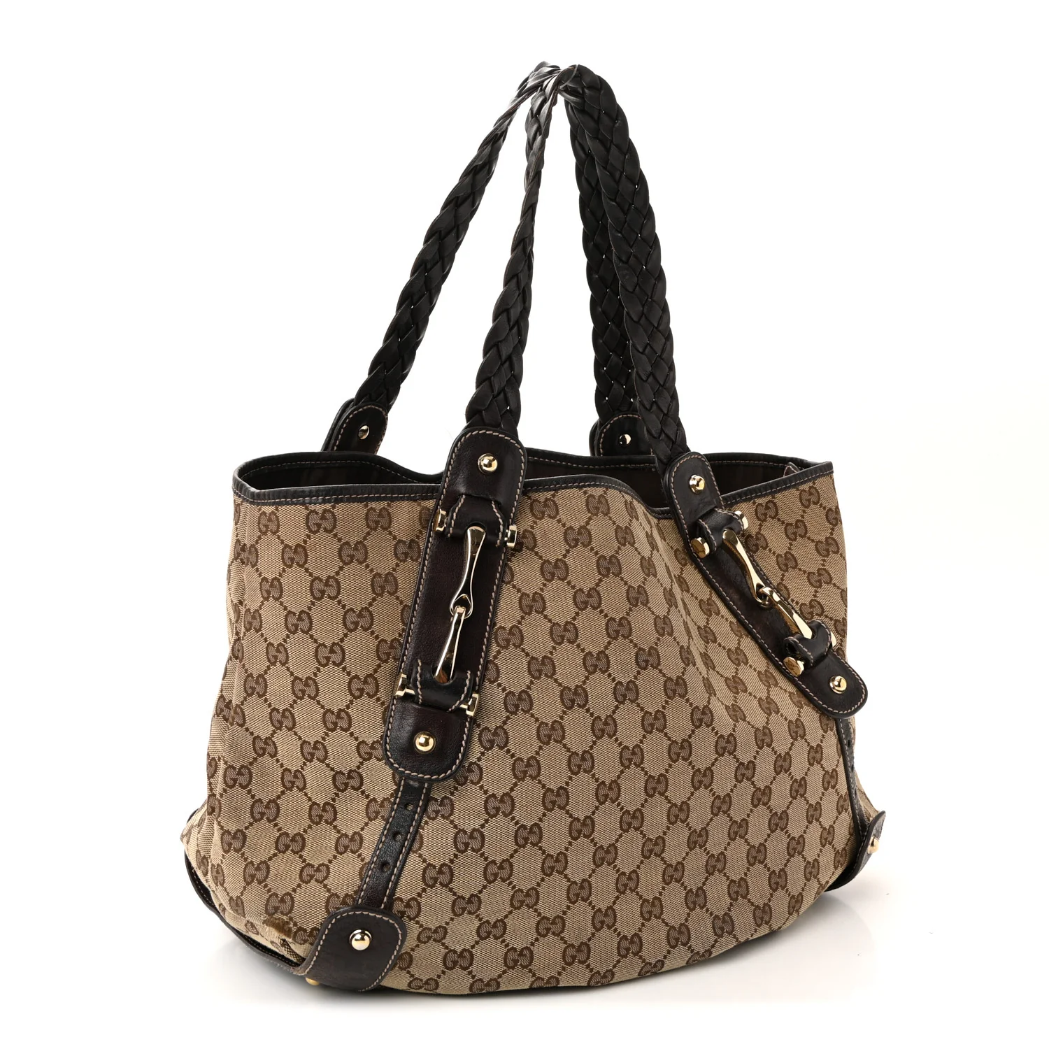 Monogram Medium Pelham Shoulder Bag Dark Brown - Image 3