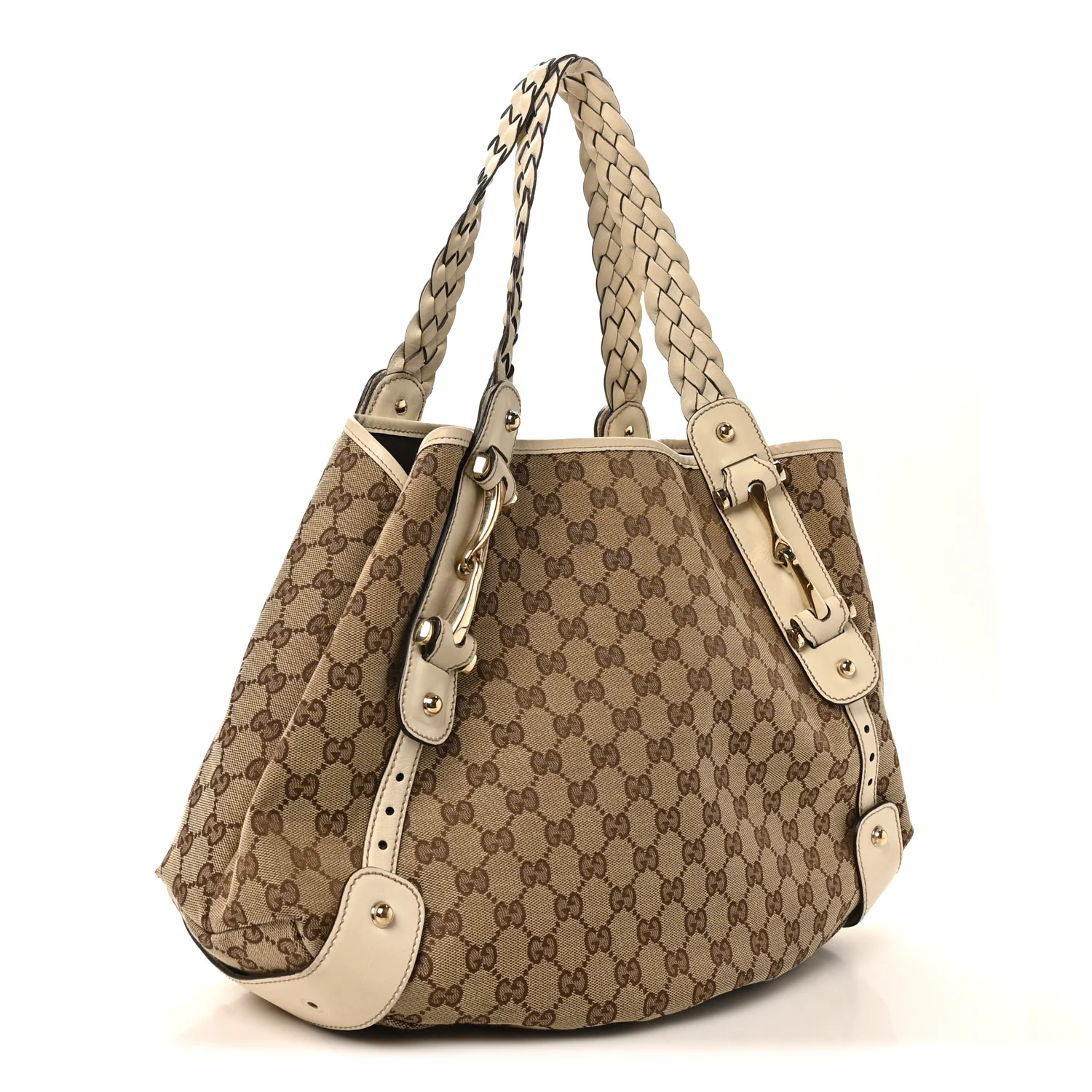 Monogram Medium Pelham Shoulder Bag Off White - Image 3