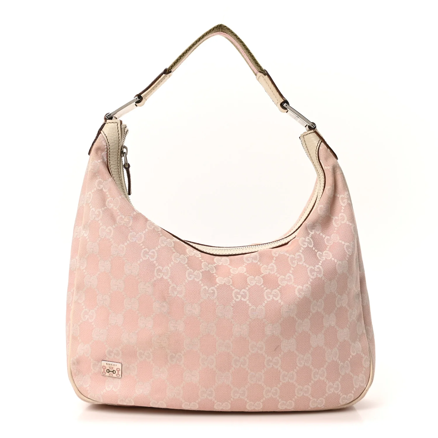 Monogram Medium Pop Hobo Pink