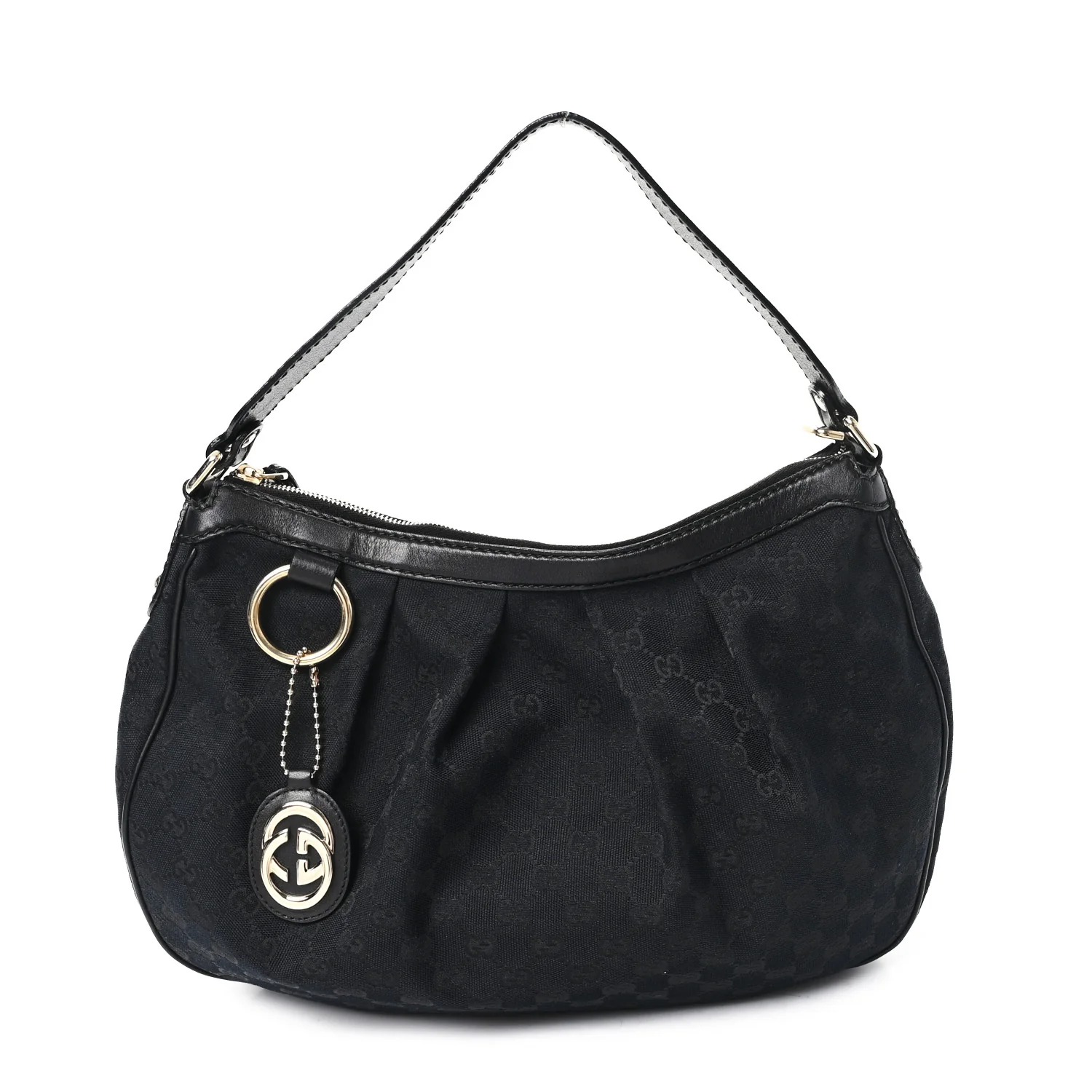 Monogram Medium Sukey Hobo Black
