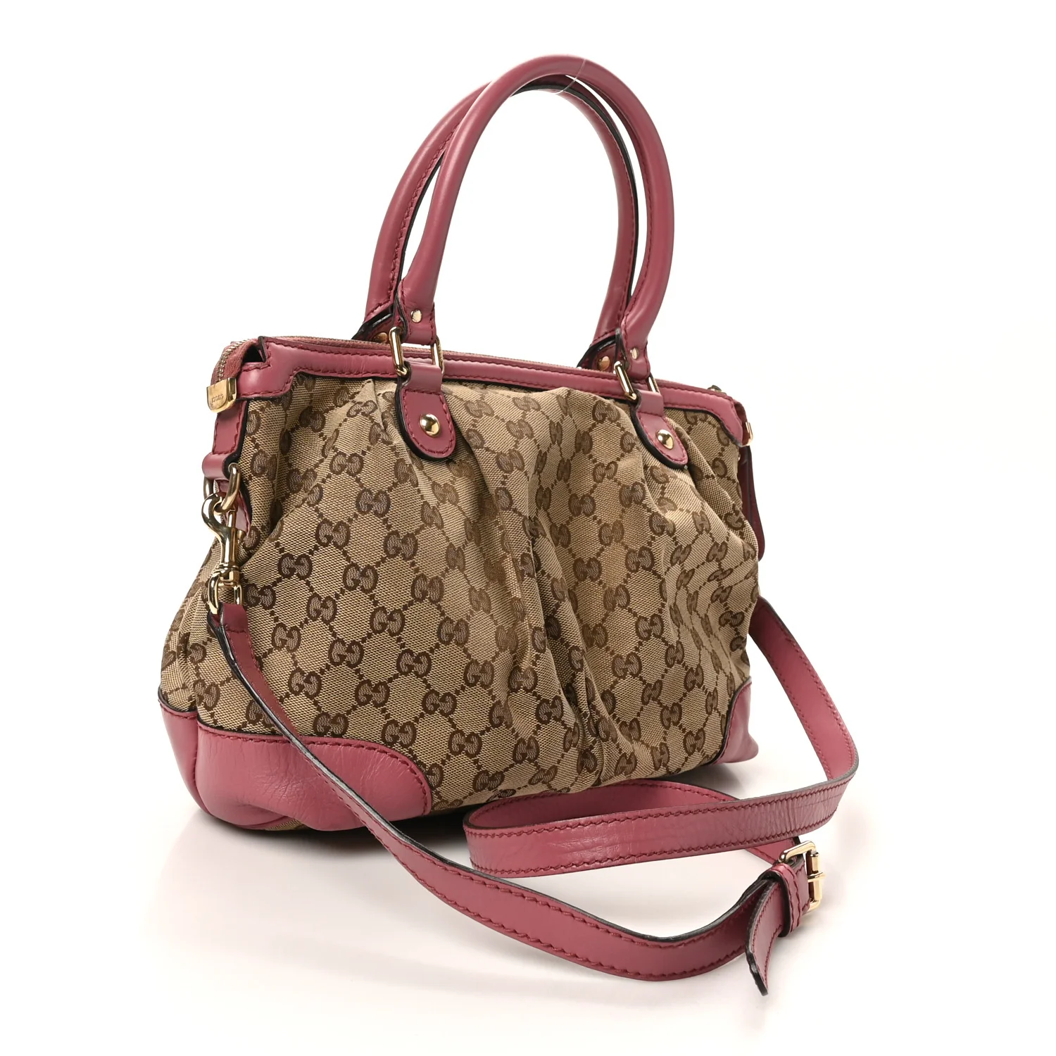 Monogram Medium Sukey Top Handle Peonia Flower - Image 3