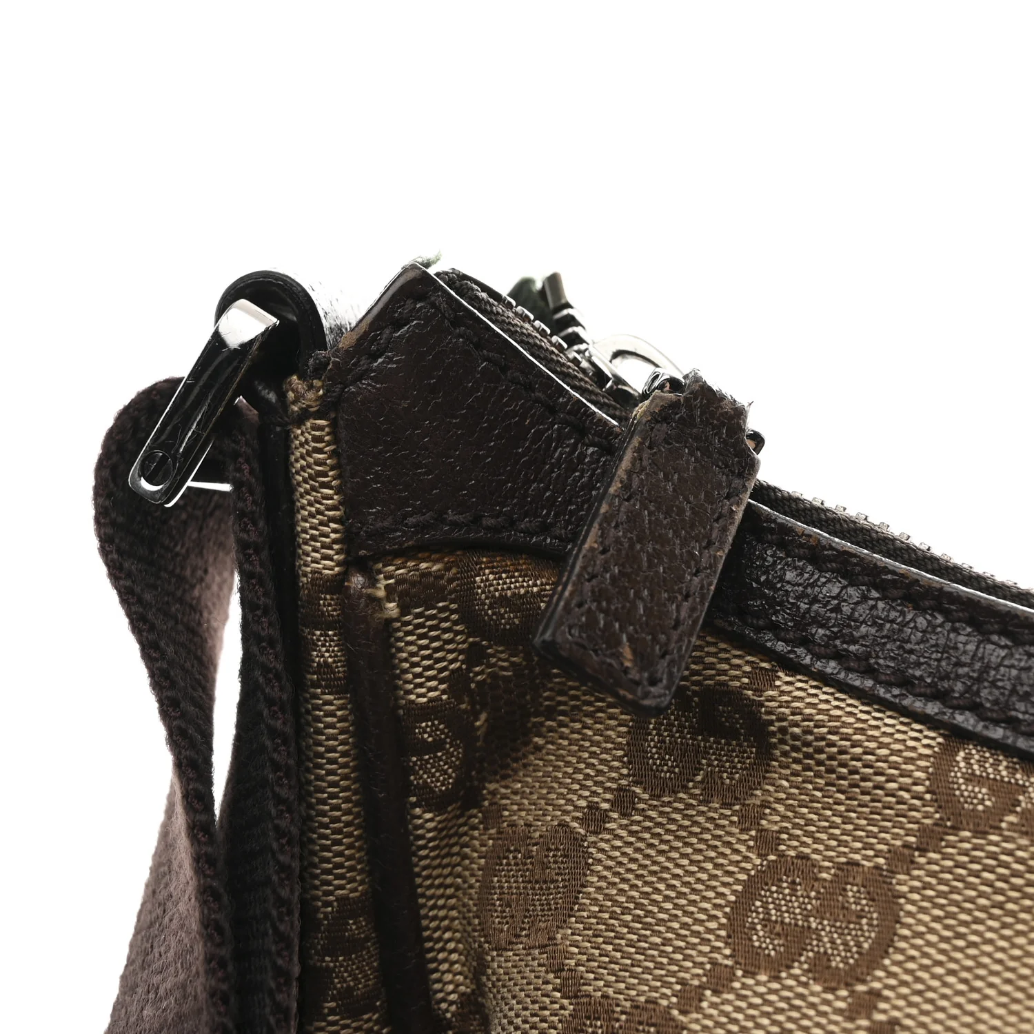 Monogram Messenger Bag Dark Brown - Image 12
