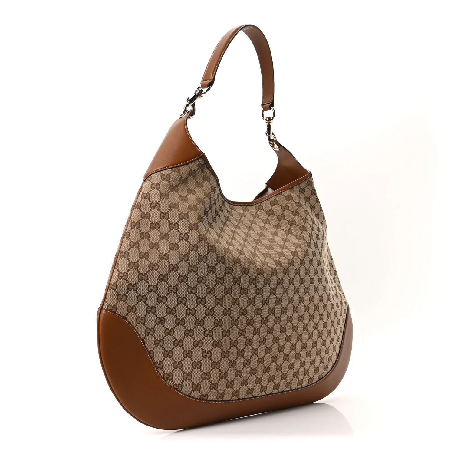 Monogram Micro GG Maxi Shoulder Bag Dark Brown - Image 4