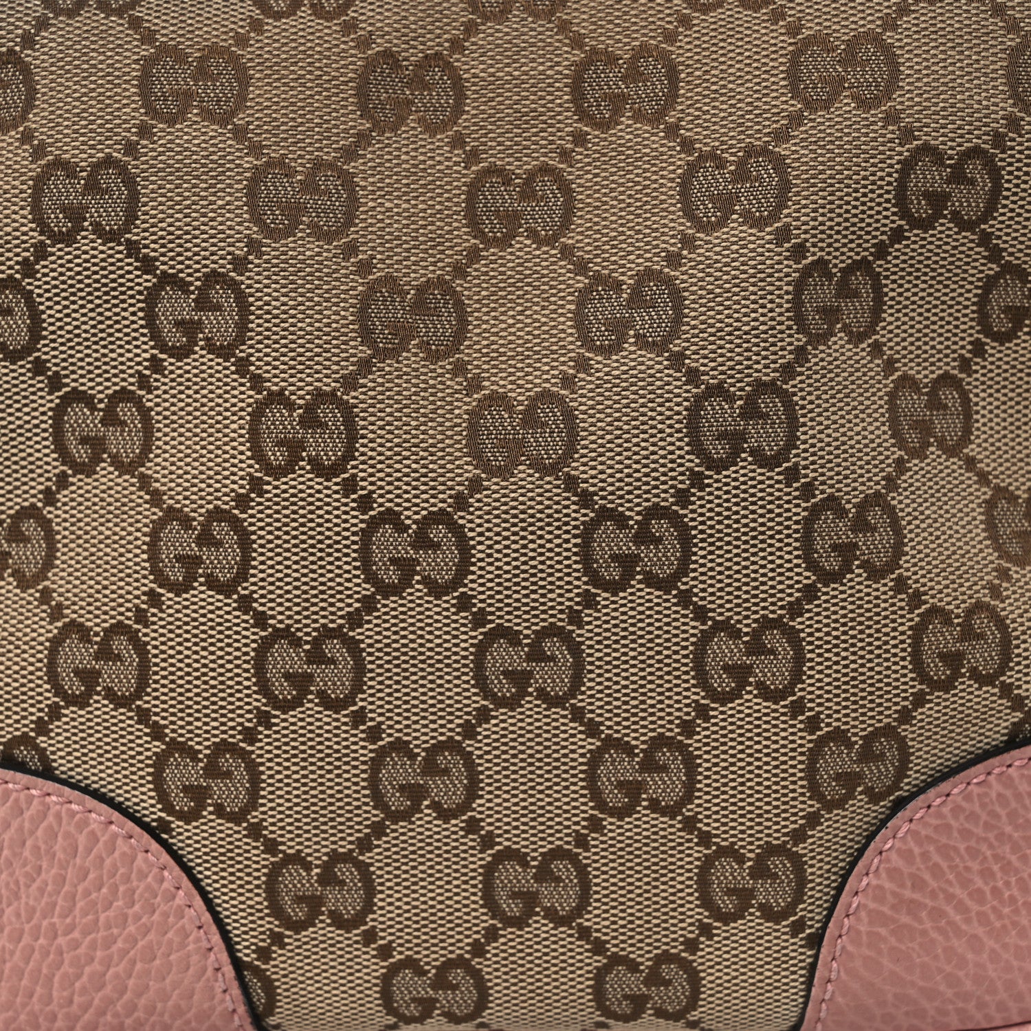 Monogram Mini Bree Messenger Bag Beige Soft Pink - Image 8