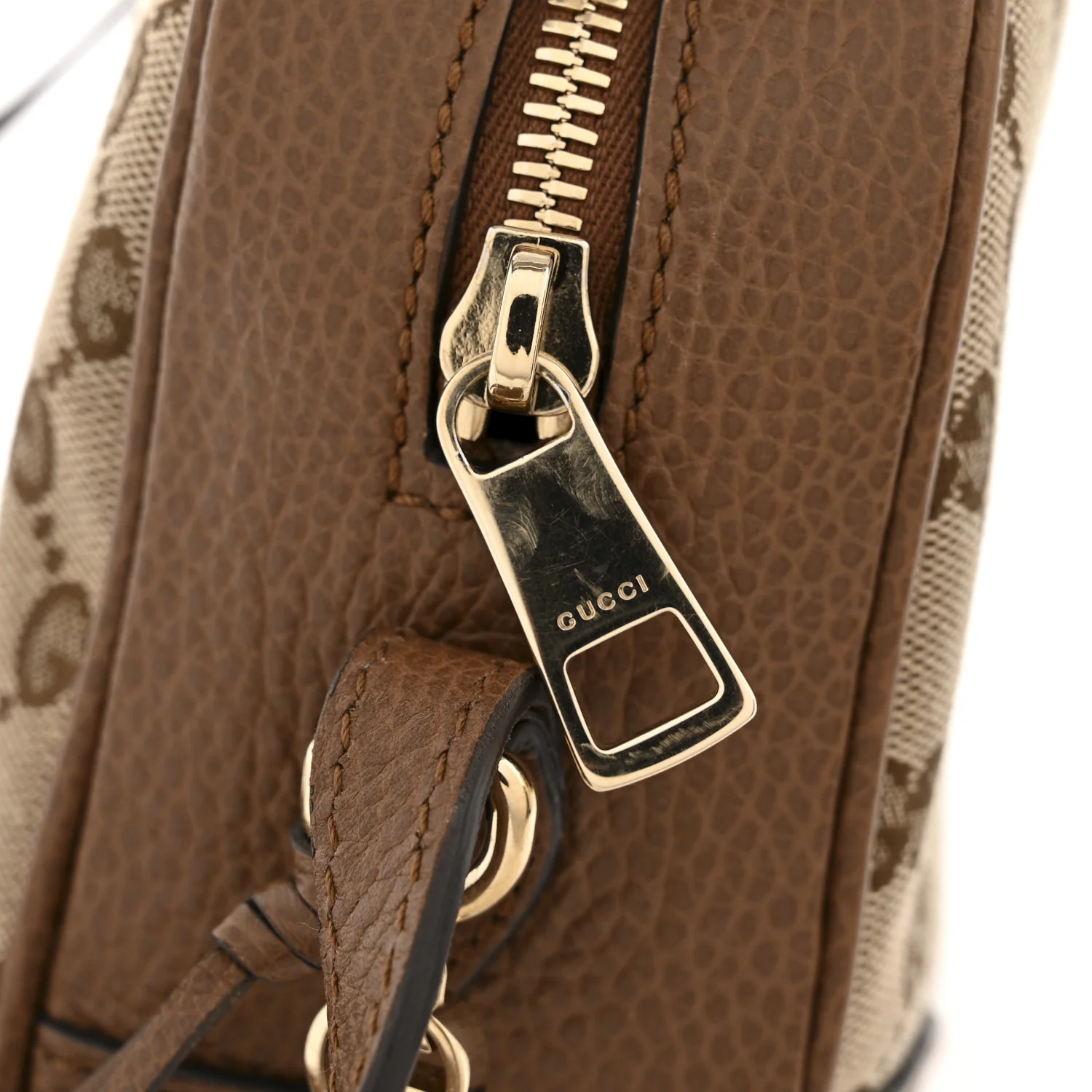 Monogram Mini Bree Messenger Bag Beige Tabacco - Image 11