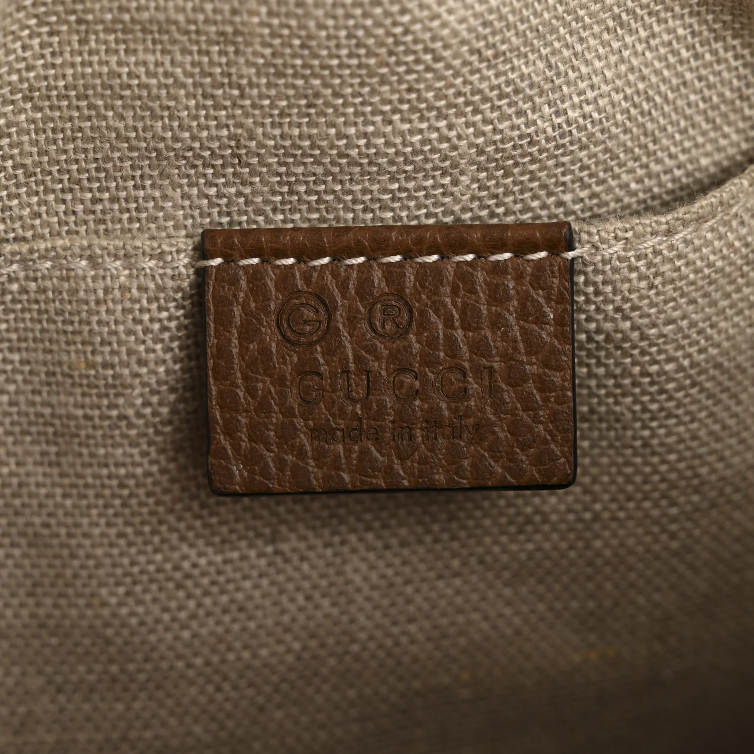 Monogram Mini Bree Messenger Bag Beige Tabacco - Image 6