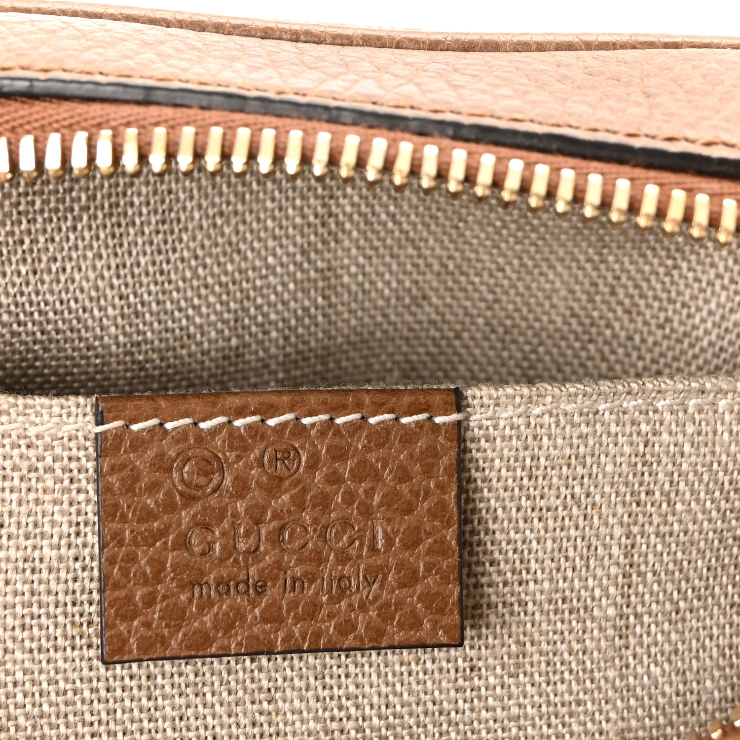 Monogram Mini Bree Messenger Bag Beige Tabacco - Image 10