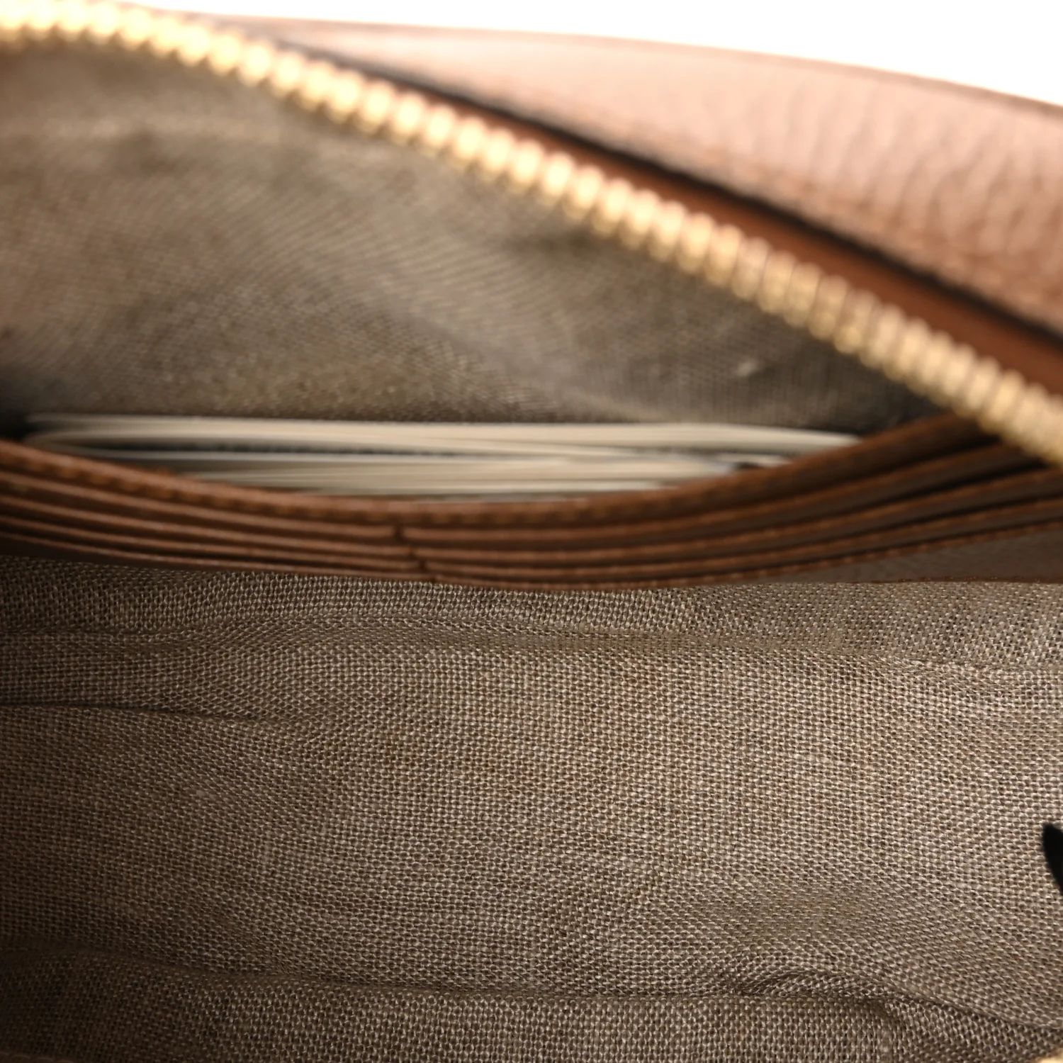 Monogram Mini Bree Messenger Bag Beige Tabacco - Image 9