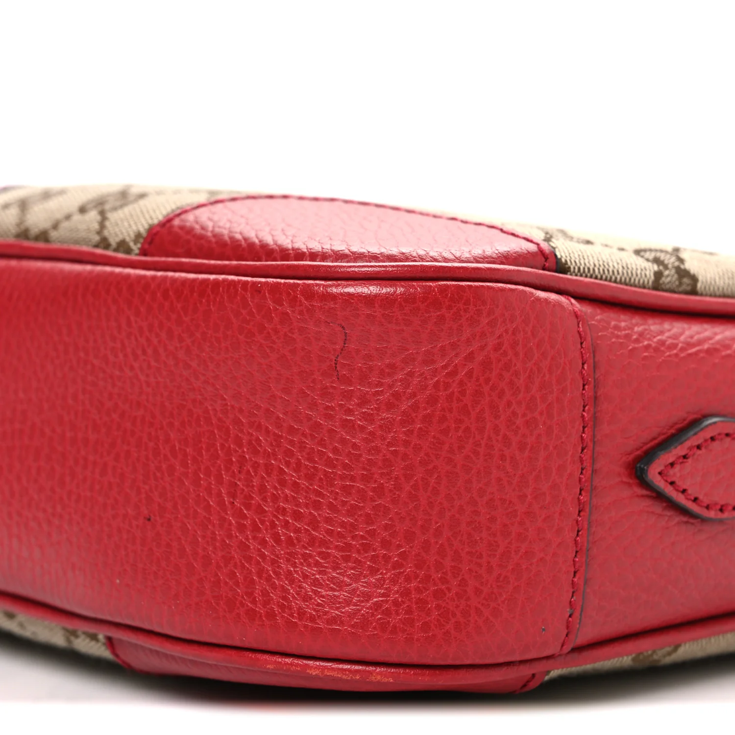 Monogram Mini Bree Messenger Bag Red - Image 10
