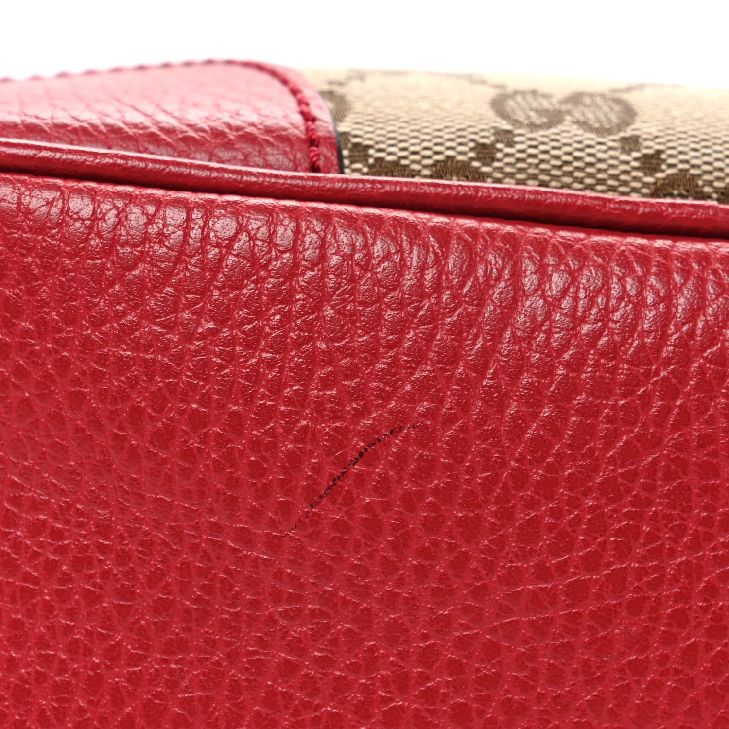 Monogram Mini Bree Messenger Bag Red - Image 11