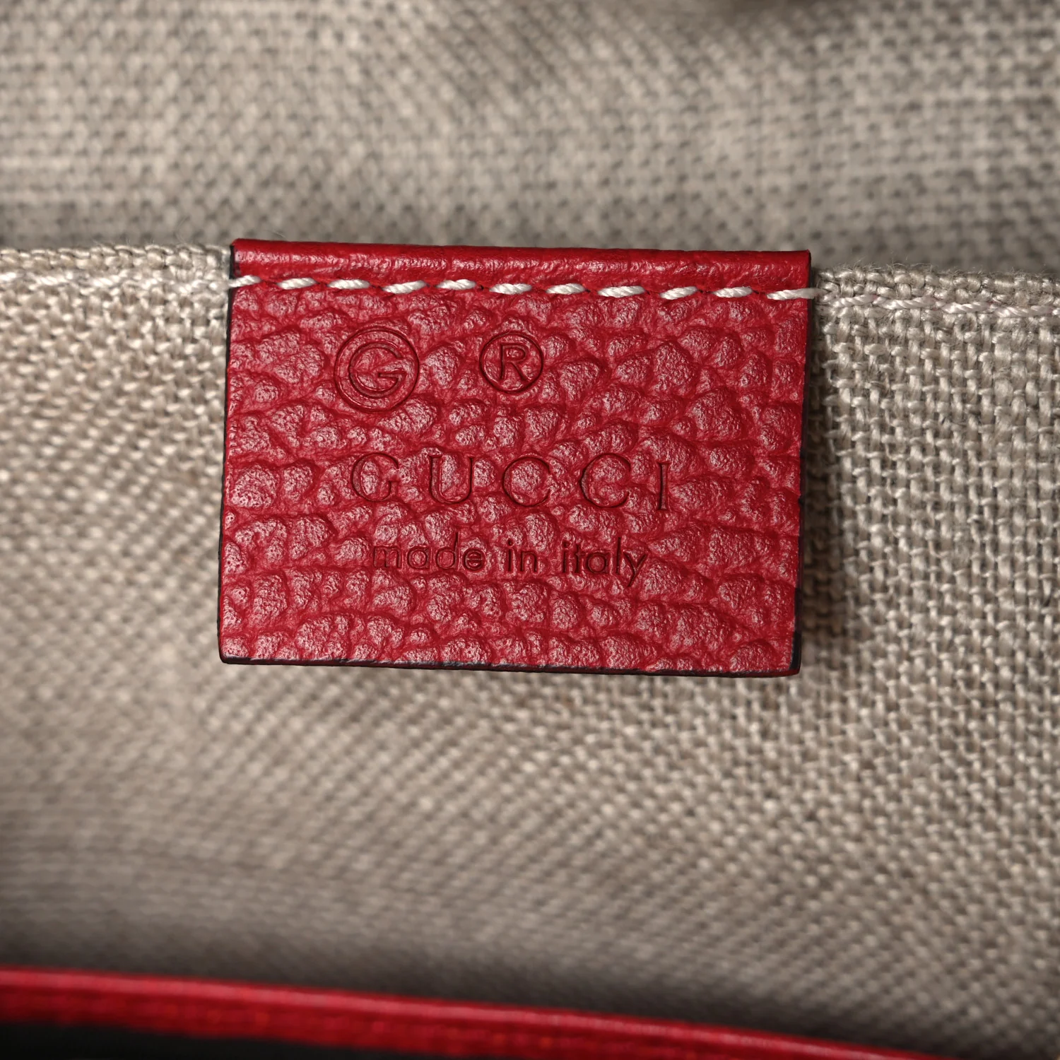 Monogram Mini Bree Messenger Bag Red - Image 6