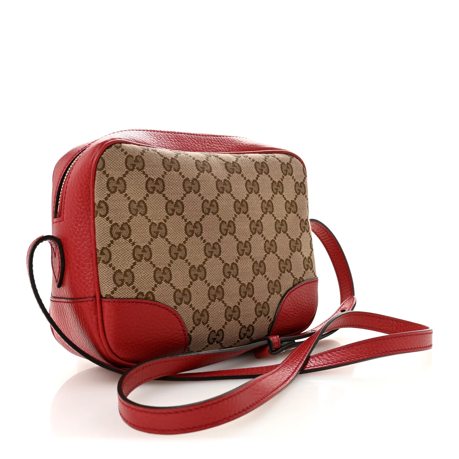 Monogram Mini Bree Messenger Bag Red - Image 3