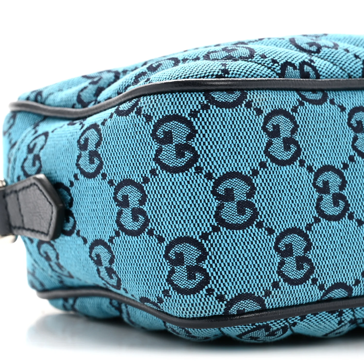 Monogram Multicolor Matelasse Diagonal Small GG Marmont Chain Shoulder Bag Light Blue - Image 25
