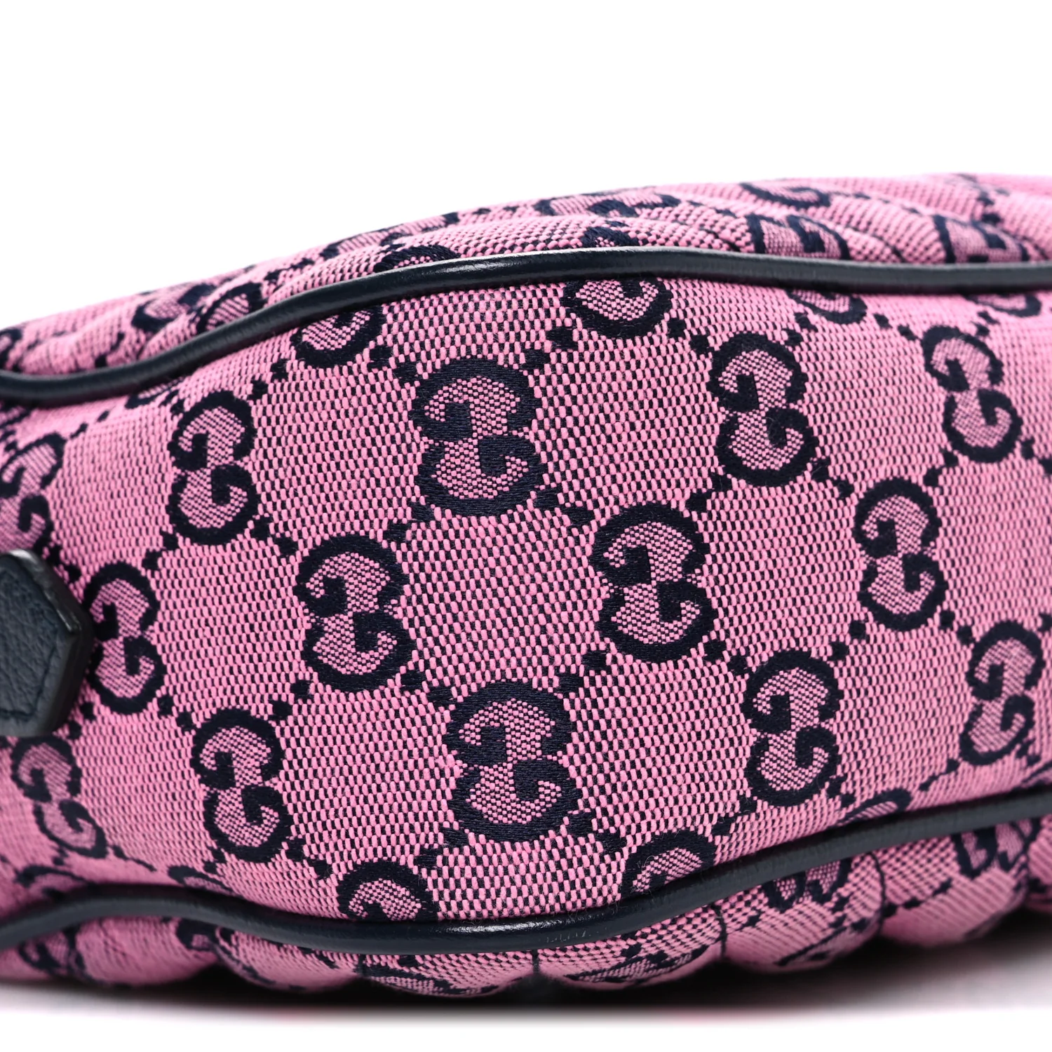 Monogram Multicolor Matelasse Diagonal Small GG Marmont Chain Shoulder Bag Pink Blue - Image 9