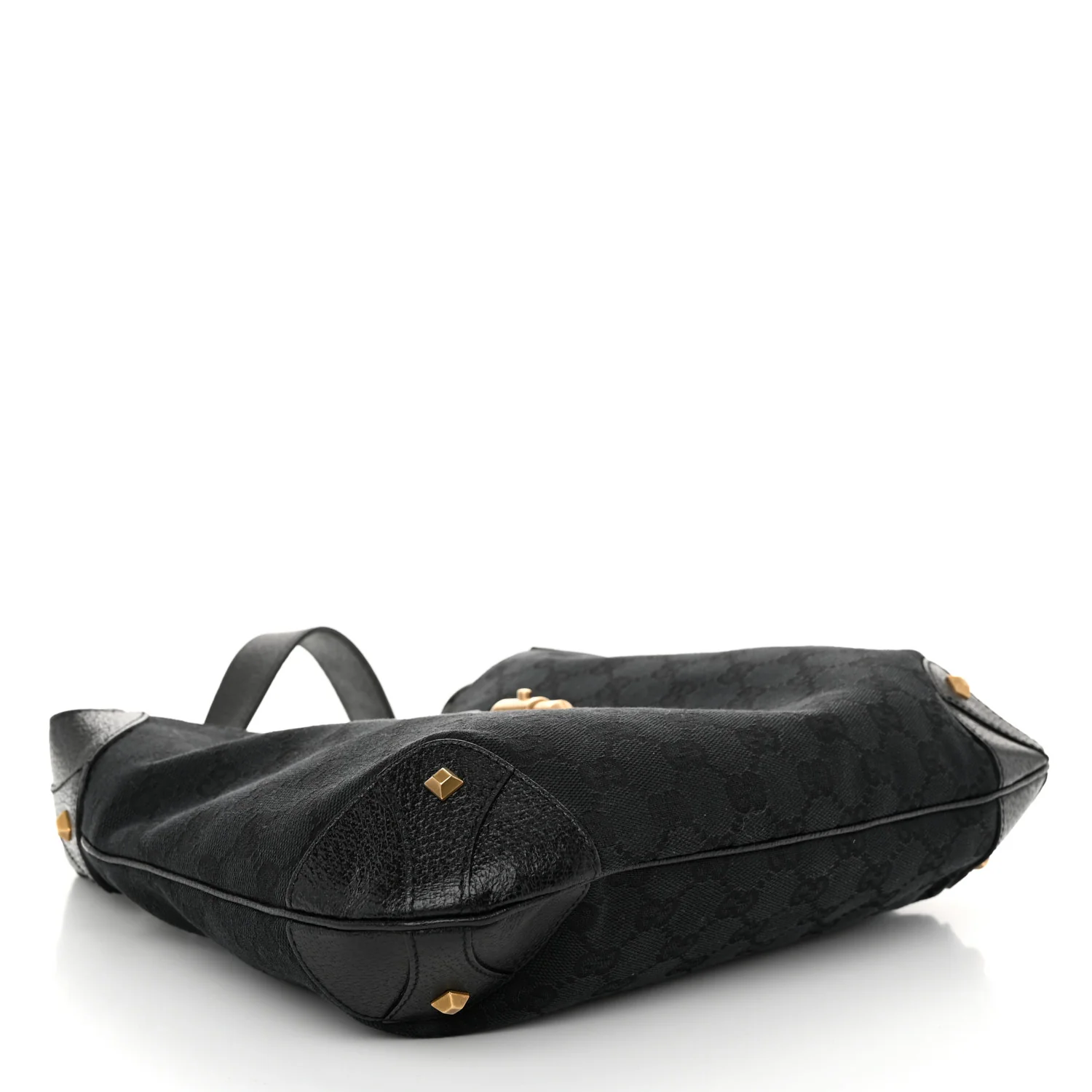 Monogram Piston Lock Jackie O Hobo Black - Image 4