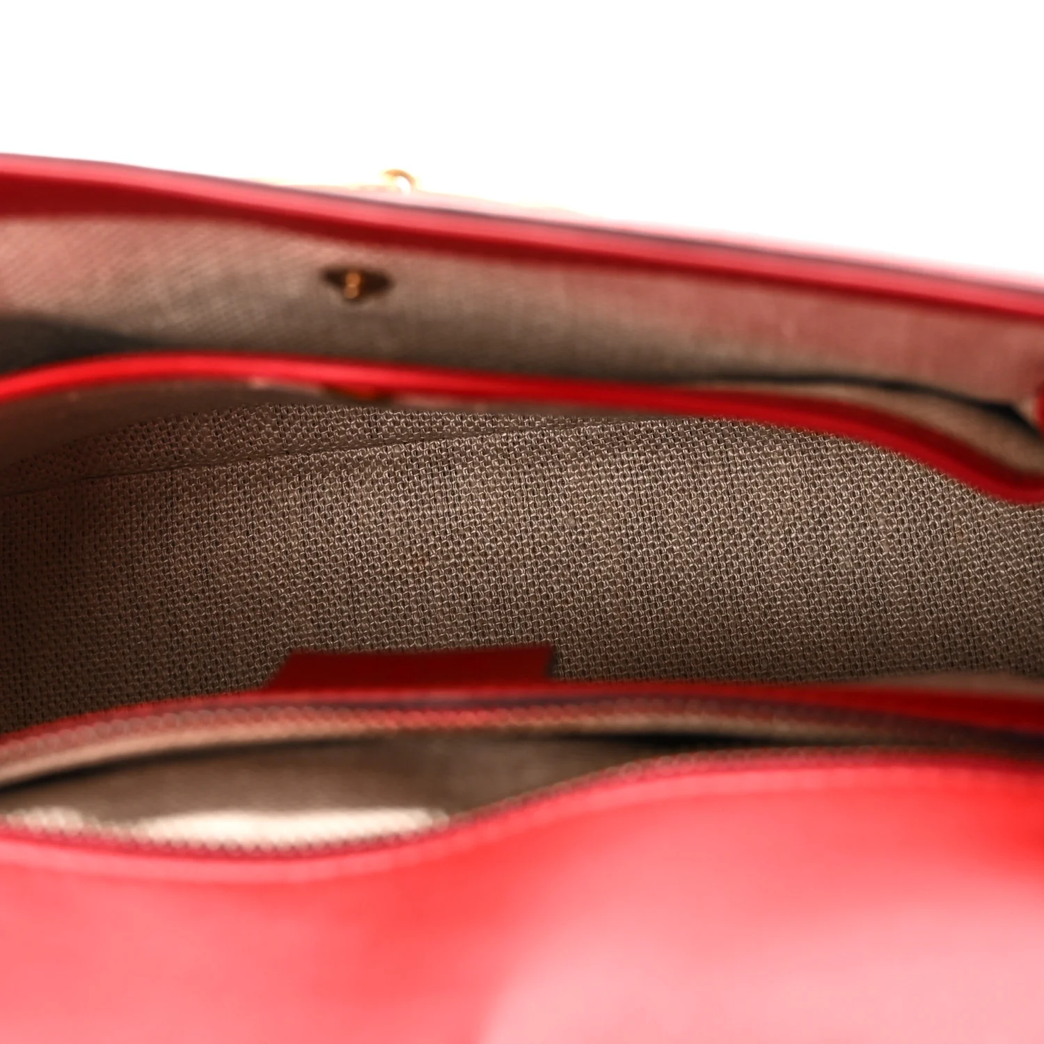 Monogram Ruinart Calfskin Medium Lady Web Shoulder Bag Beige Ebony Hibiscus Red - Image 5