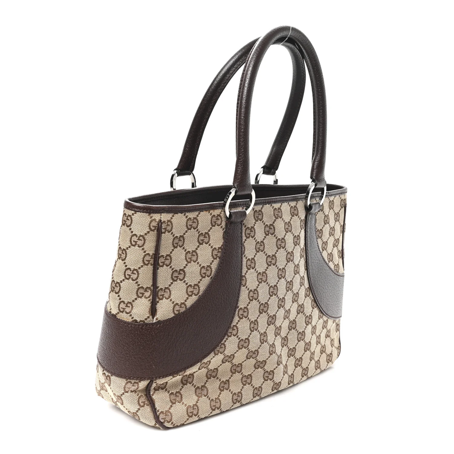 Monogram Shoulder Bag Dark Brown - Image 3