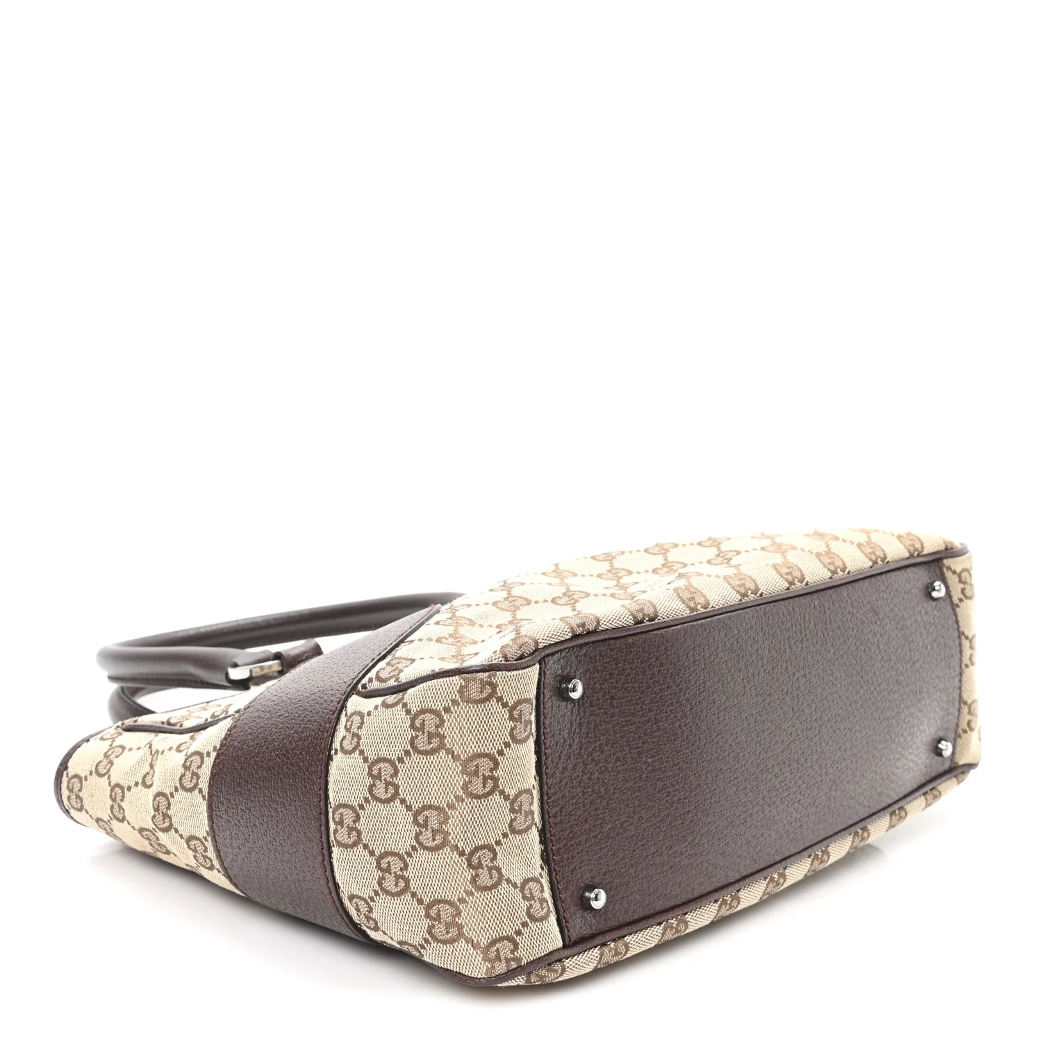 Monogram Shoulder Bag Dark Brown - Image 4