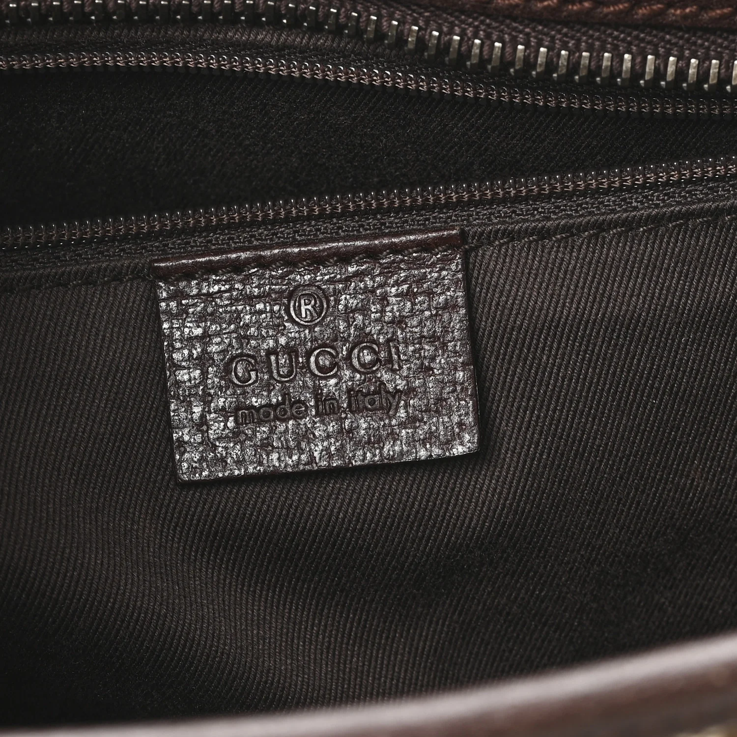 Monogram Shoulder Bag Dark Brown - Image 6