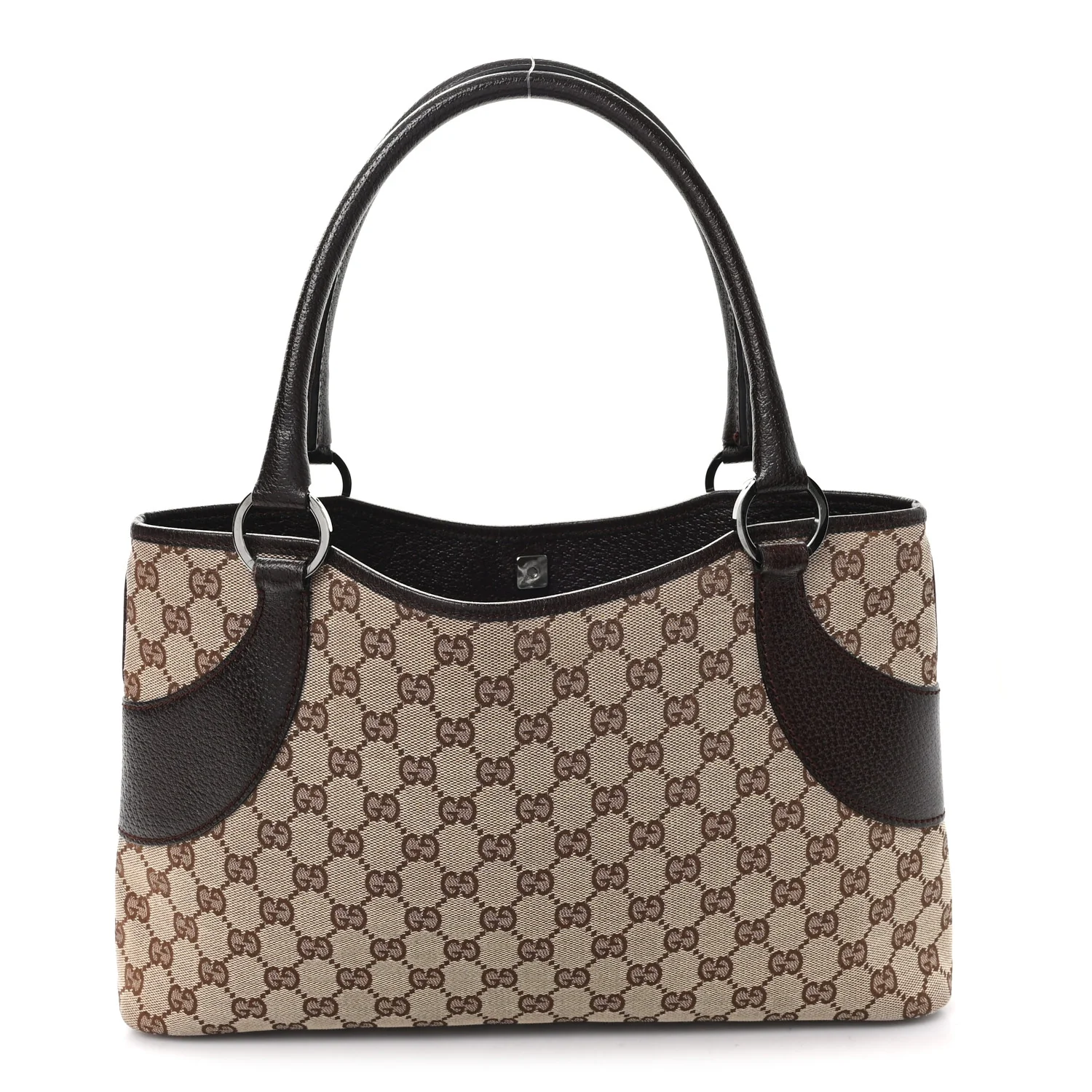 Monogram Shoulder Bag Dark Brown
