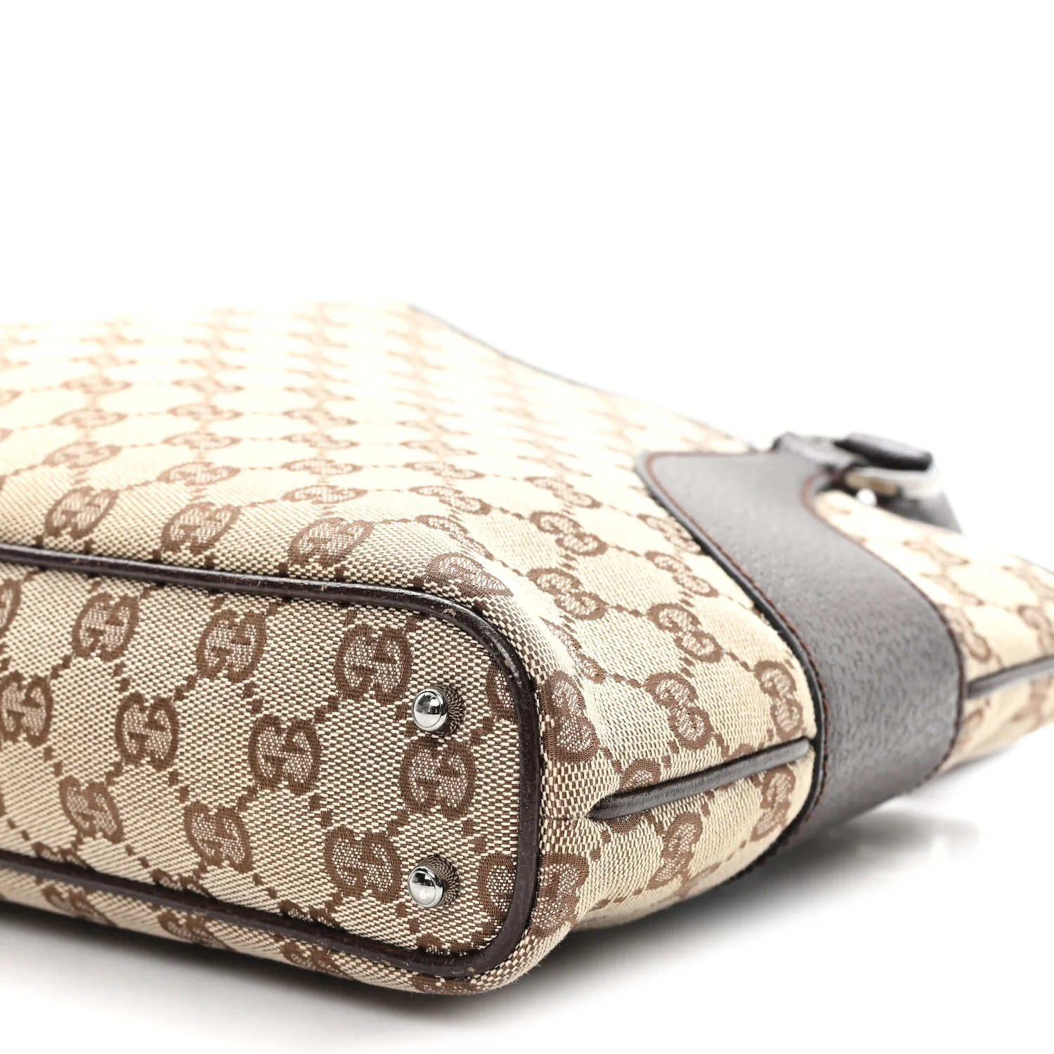 Monogram Shoulder Bag Dark Brown - Image 10