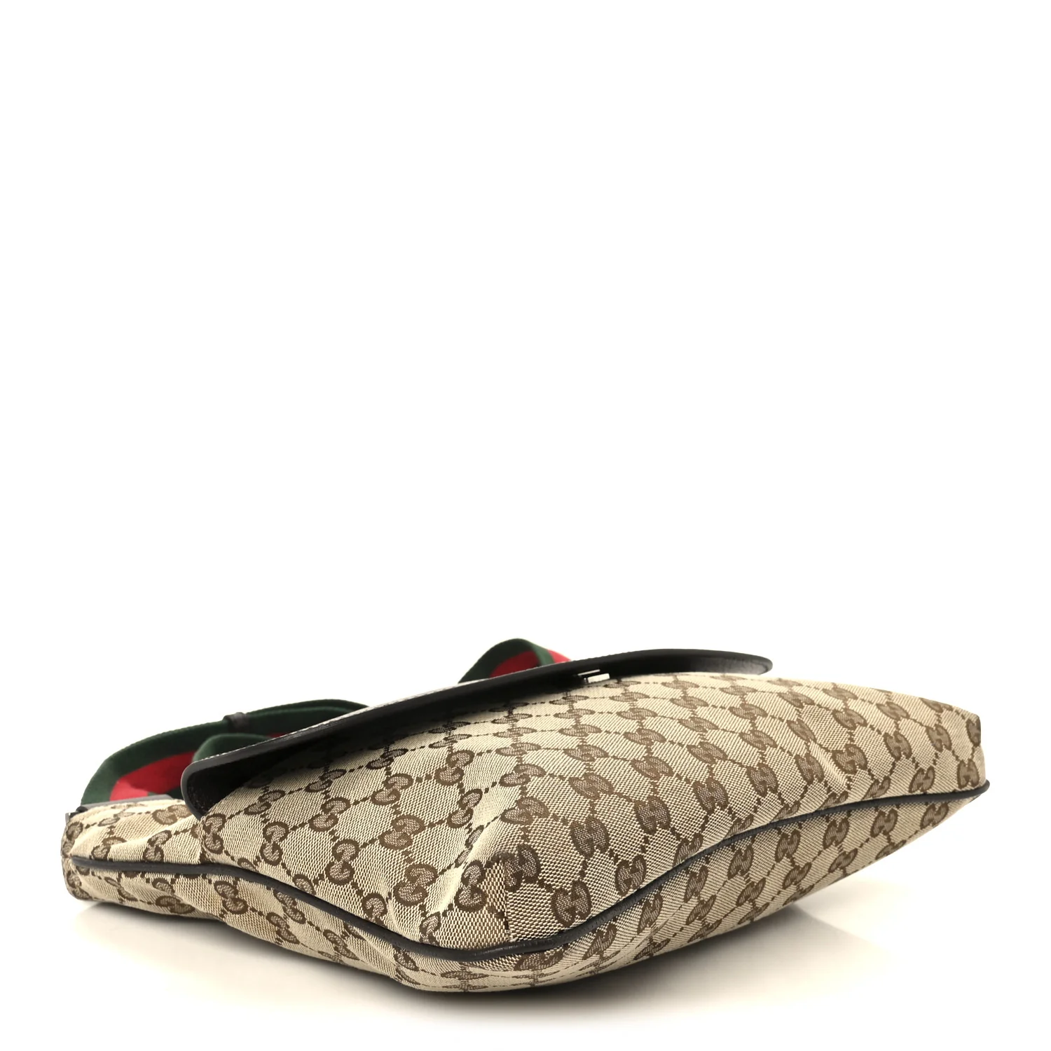 Monogram Signature Web Small Messenger Brown - Image 4