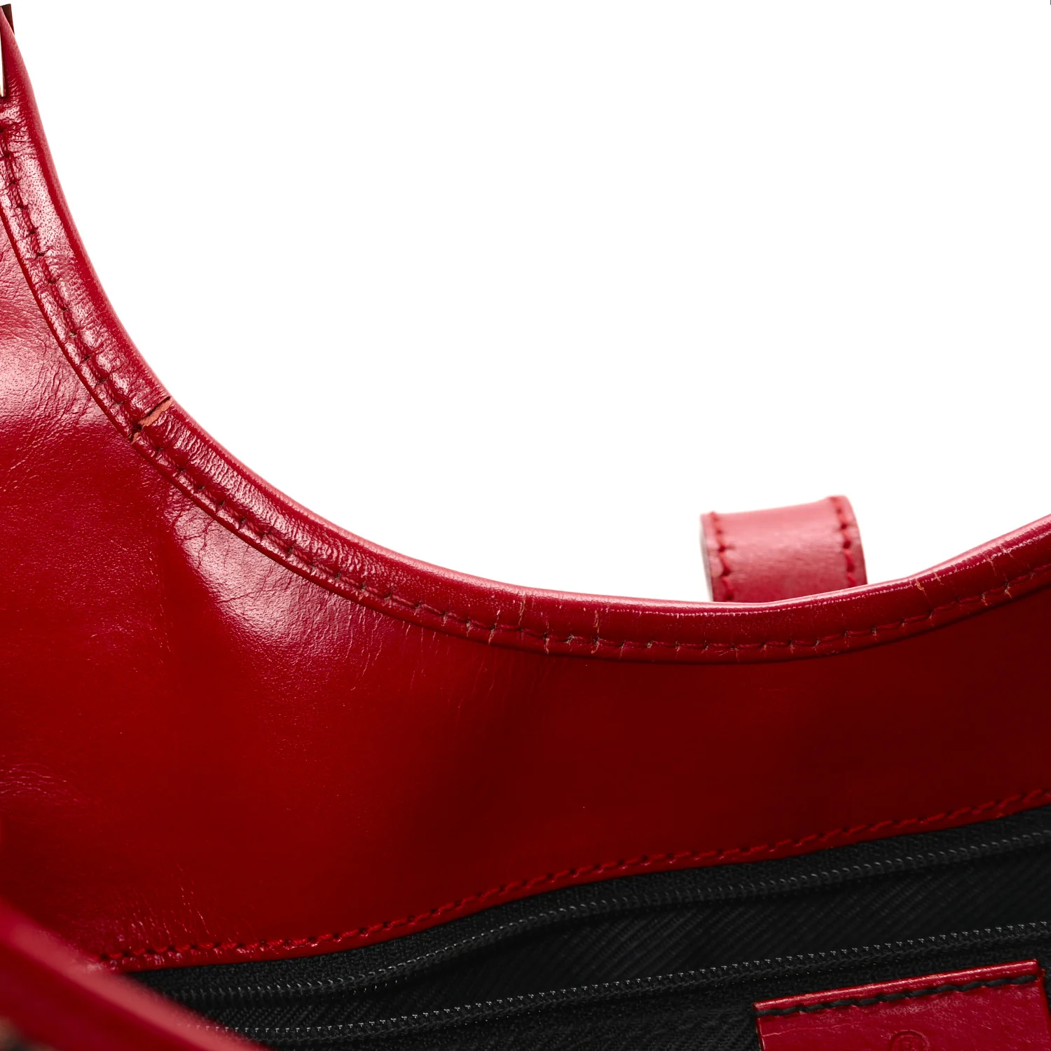 Monogram Small Bardot Bag Navy Red - Image 11