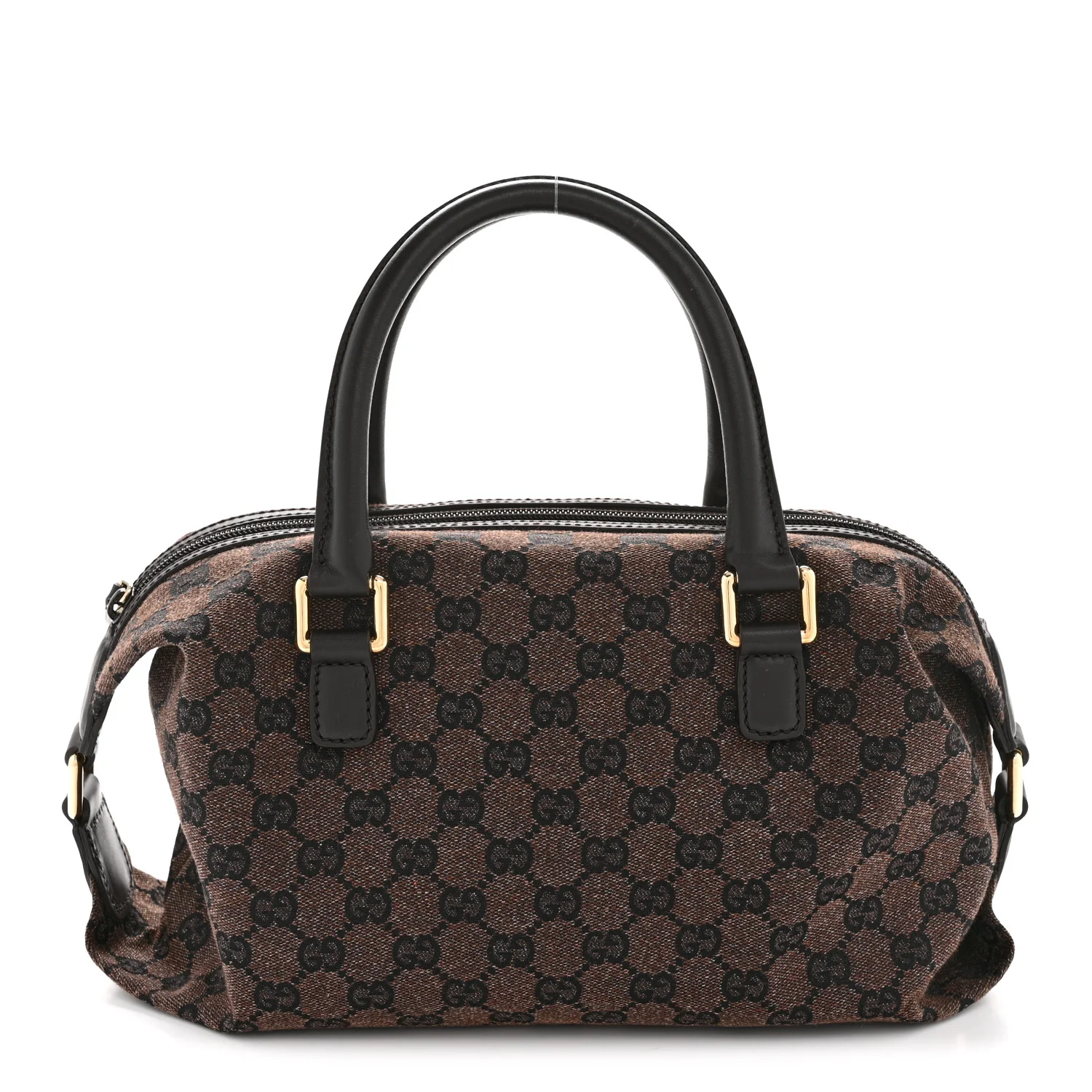 Monogram Small Boston Dark Brown