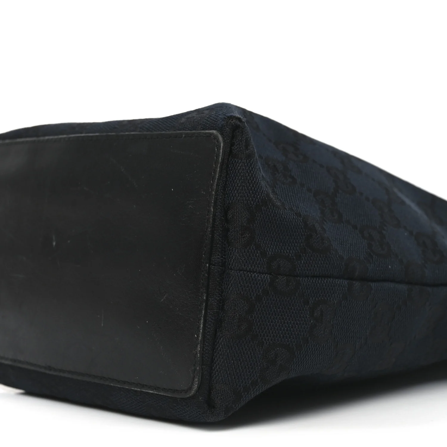 Monogram Small Bucket Tote Black - Image 10