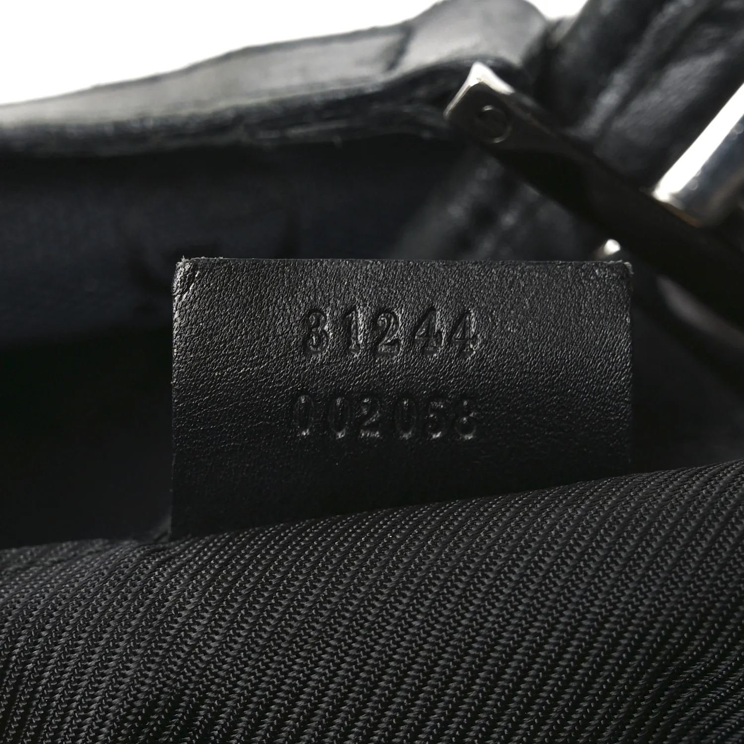Monogram Small Bucket Tote Black - Image 7