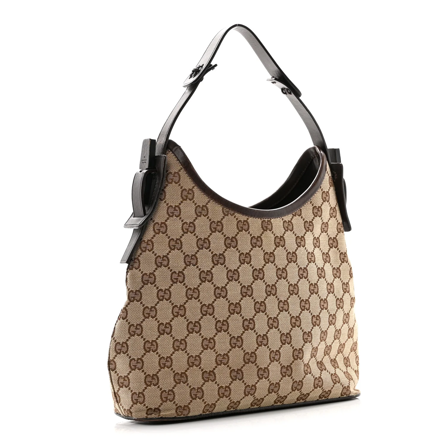Monogram Small Hobo Dark Brown - Image 3