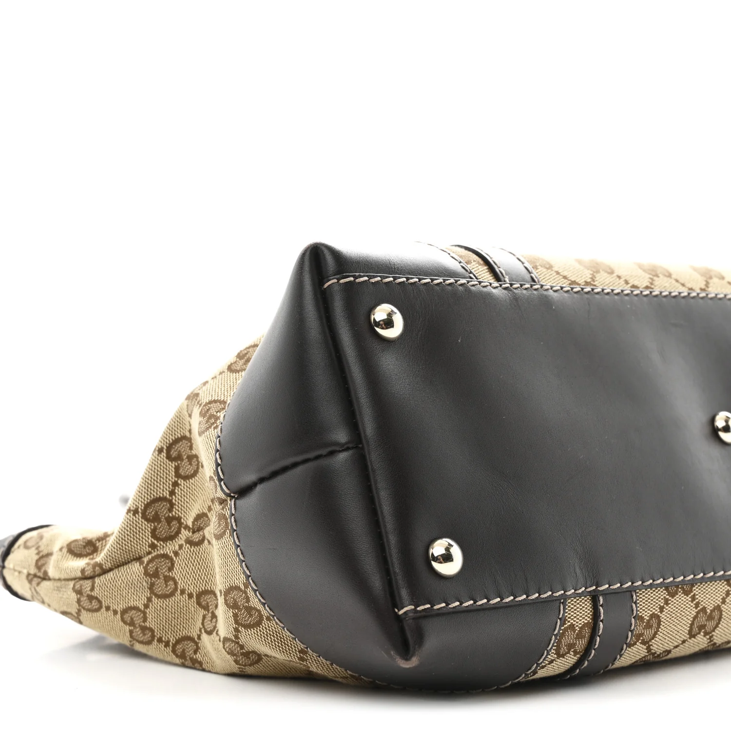 Monogram Small Lovely Heart Tote Dark Brown - Image 9