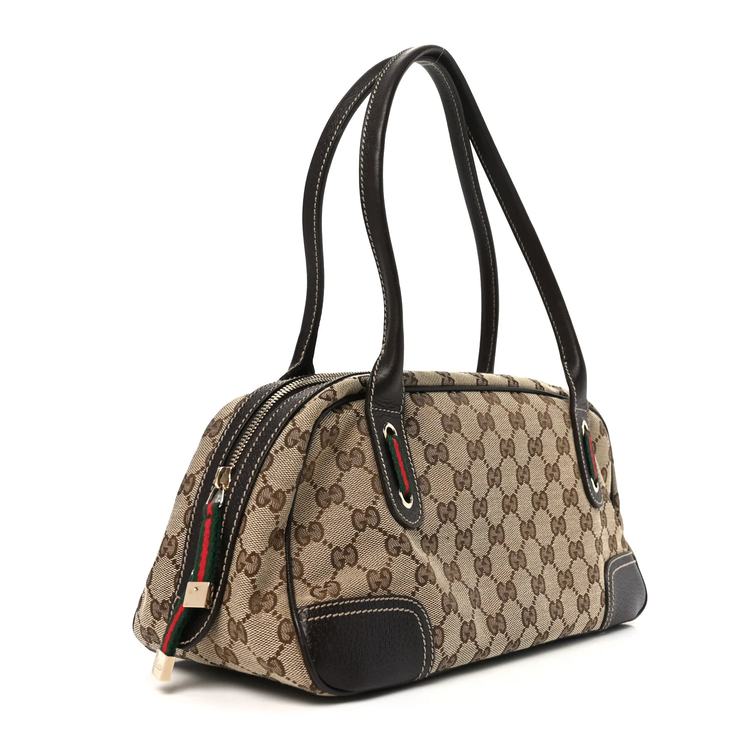 Monogram Small Princy Satchel Dark Brown - Image 3
