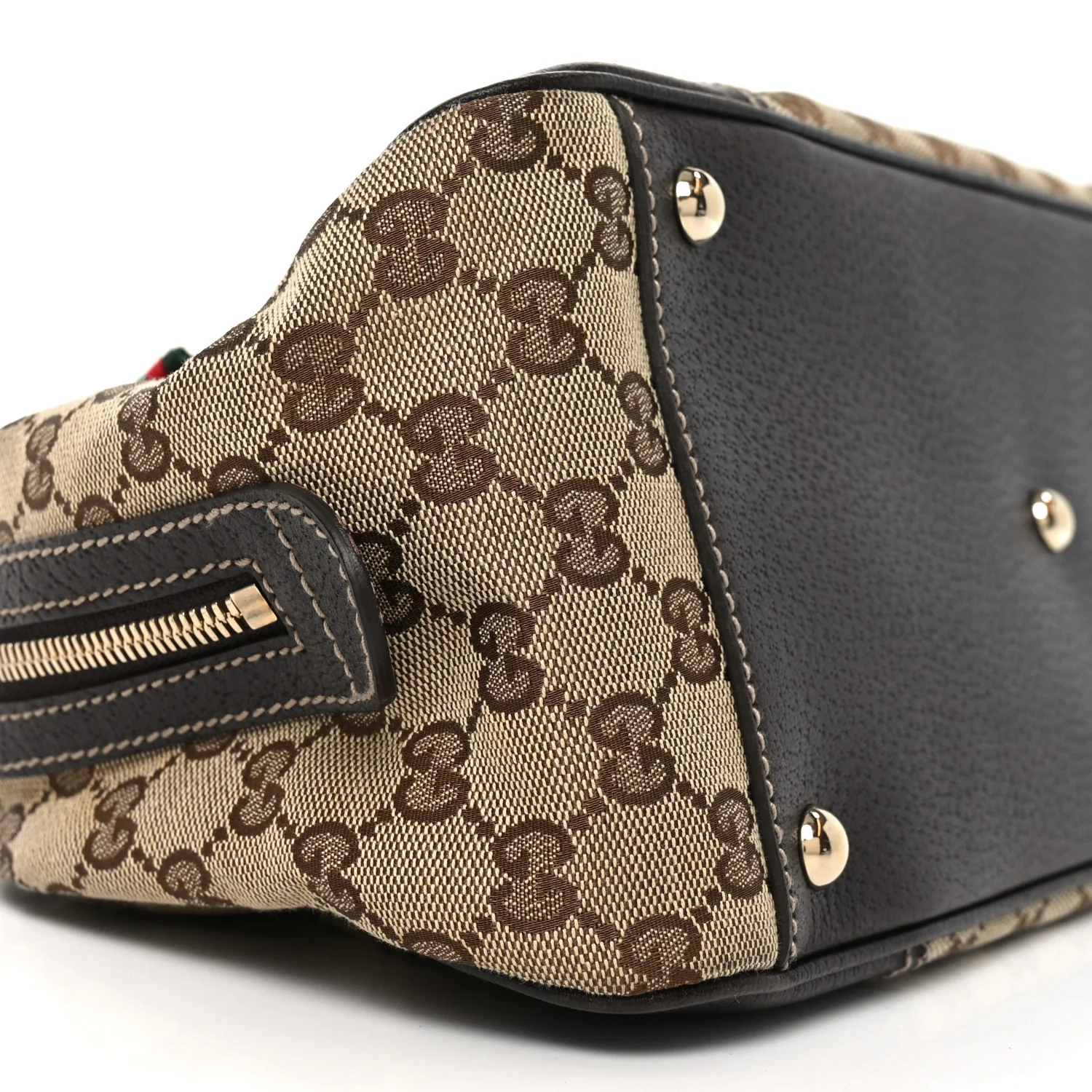 Monogram Small Princy Satchel Dark Brown - Image 9