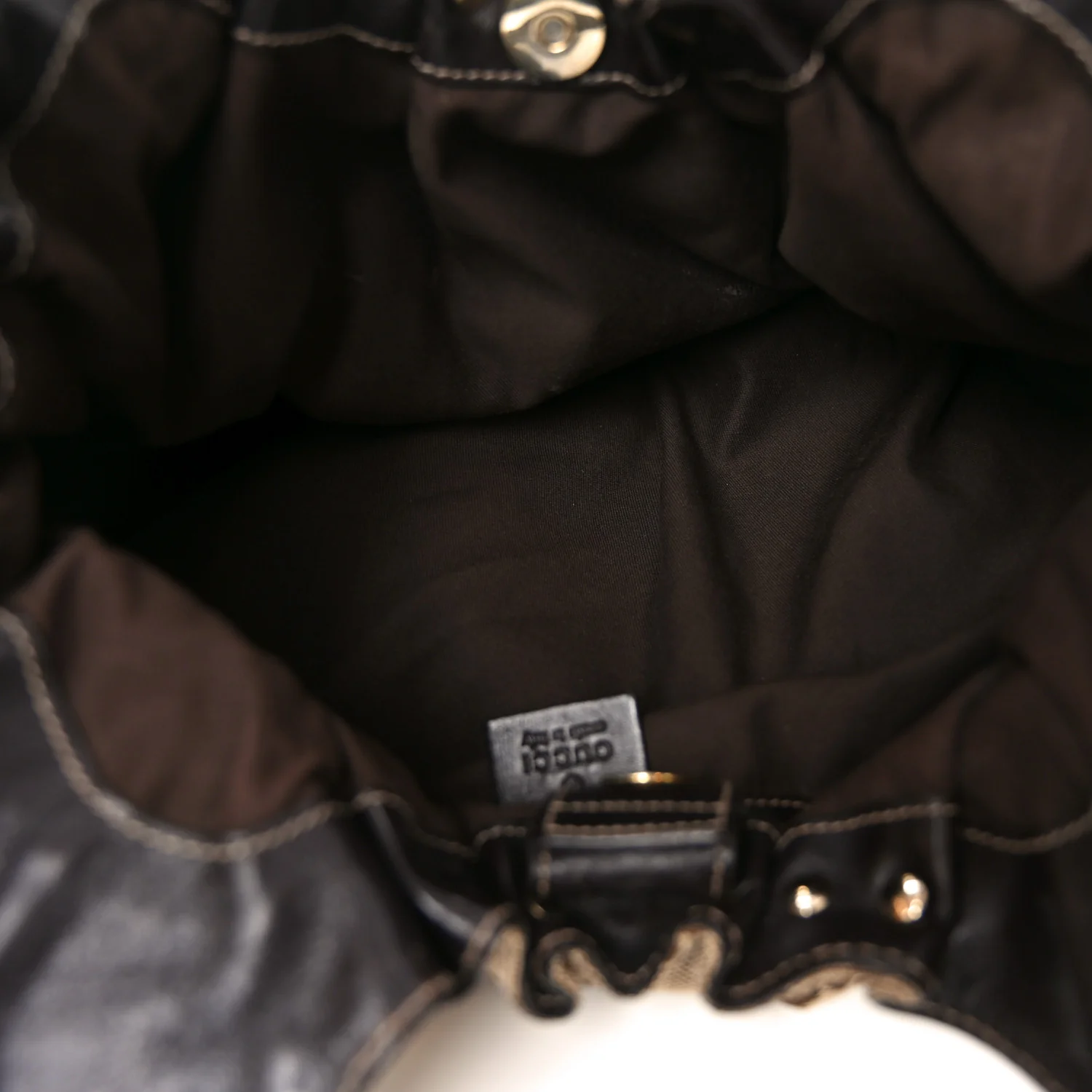Monogram Studded Medium Pelham Shoulder Bag Dark Brown - Image 5